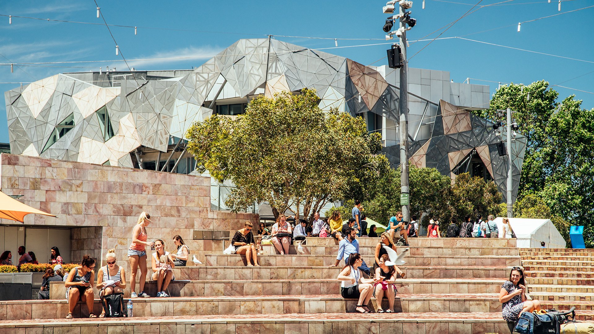 Komm an Land: Panoramafahrt durch Melbourne