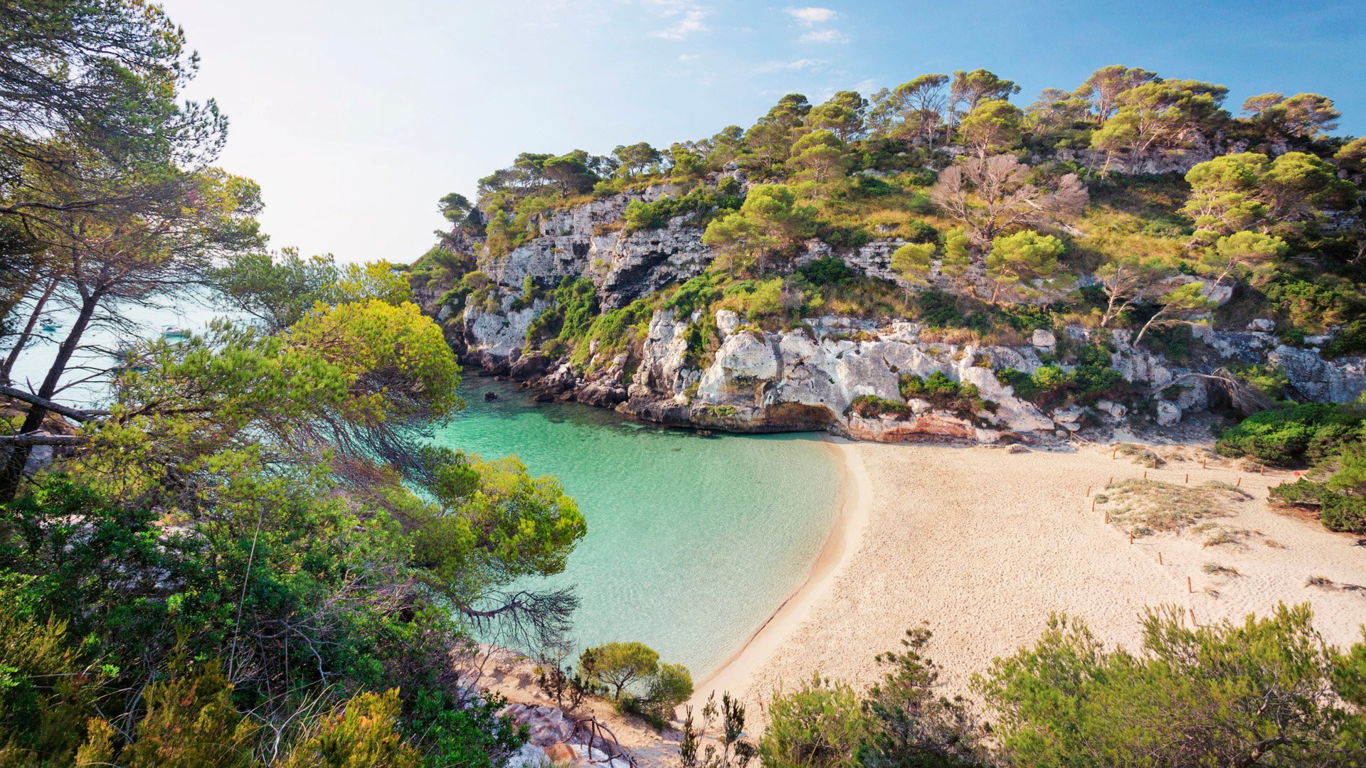 Spain, Menorca, Cala Macarelleta