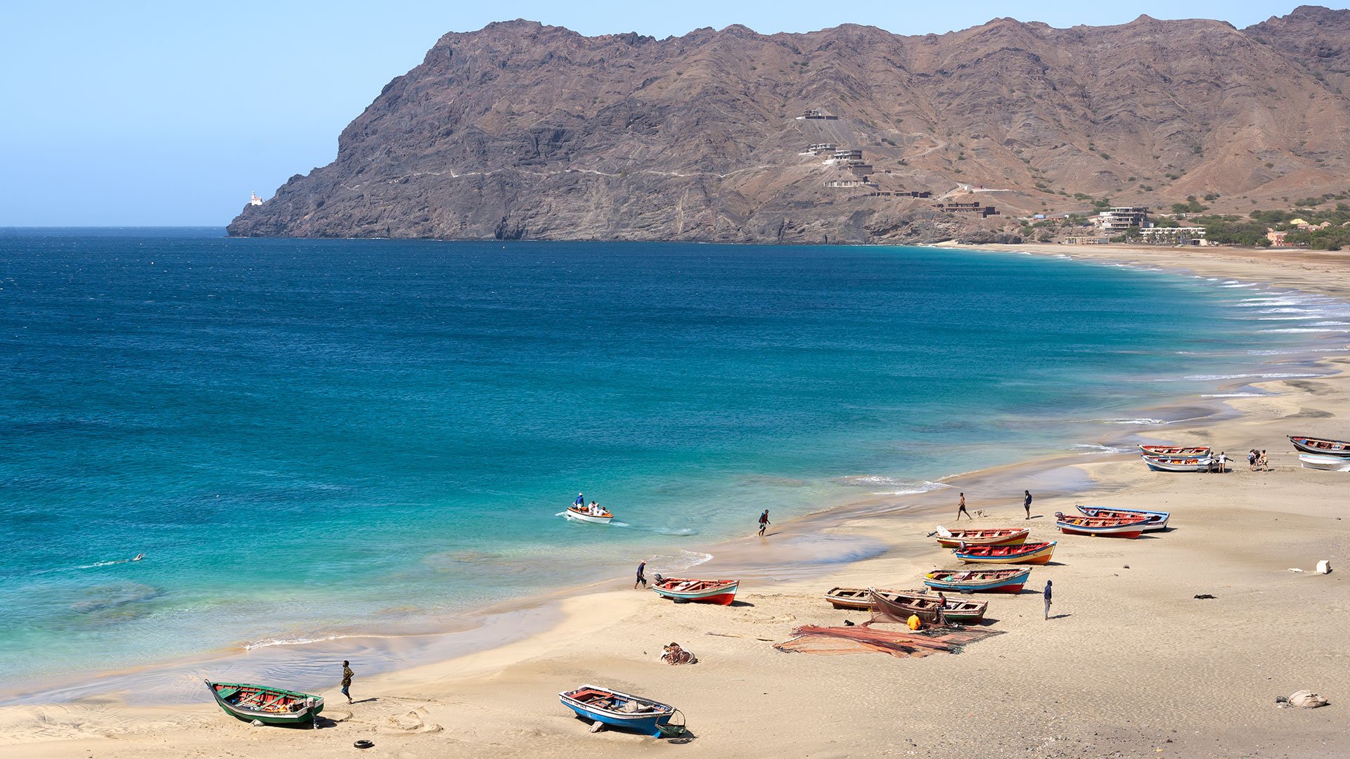 Plage de Sao Pedro à Sao Vicente, Cap Vert