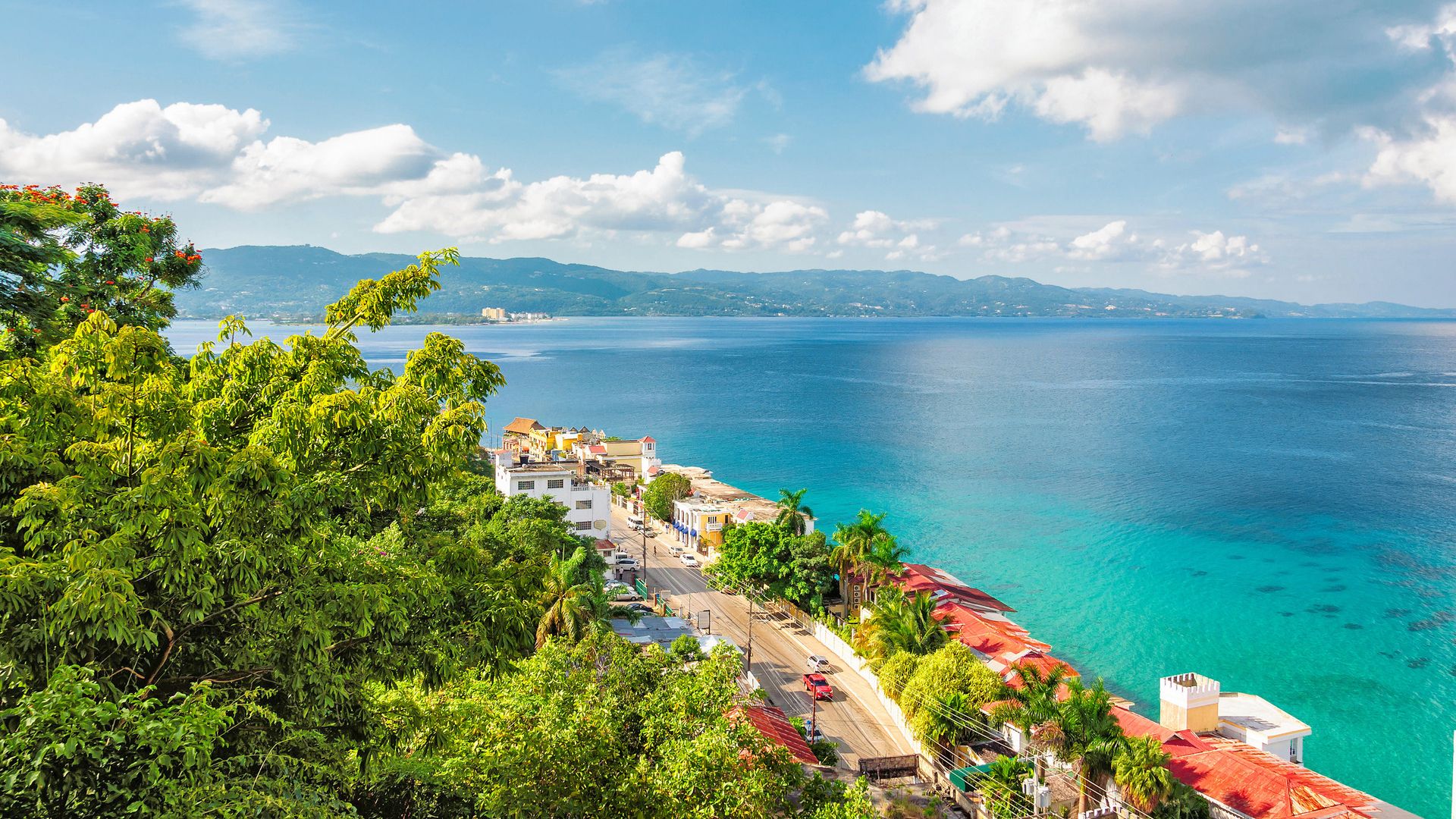 Panoramafahrt durch Montego Bay und Strand