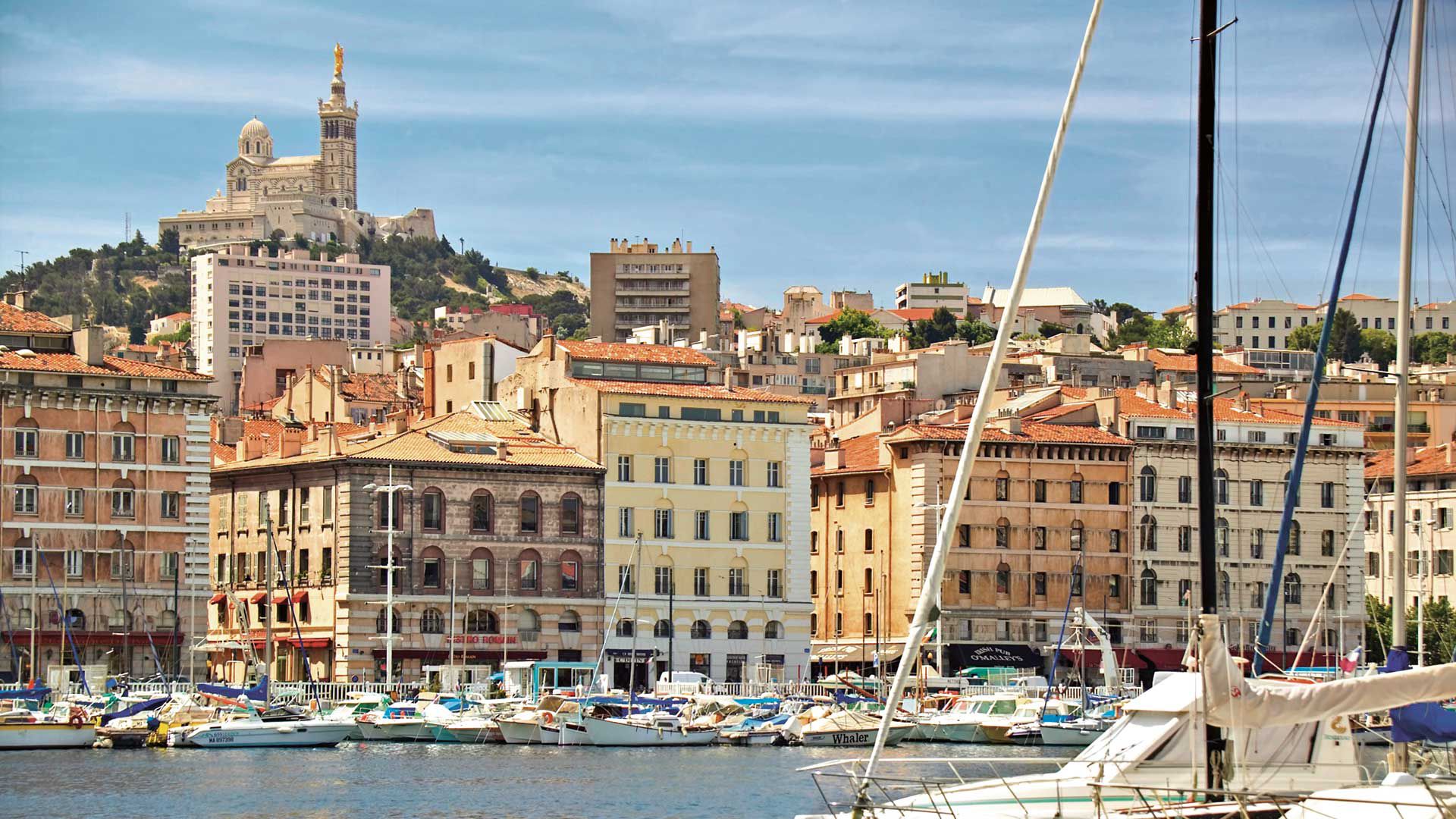 Panoramafahrt durch Marseille und Shopping