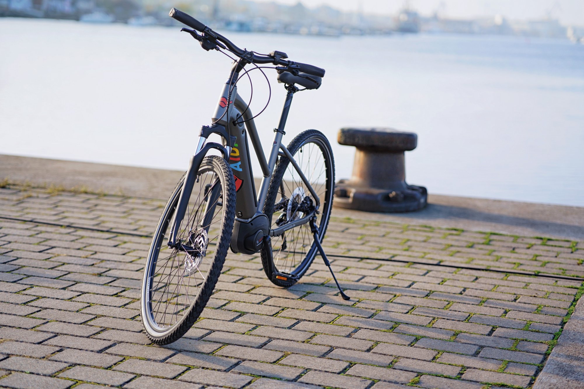 Mit dem E-Bike bergauf zum Botanischen Garten