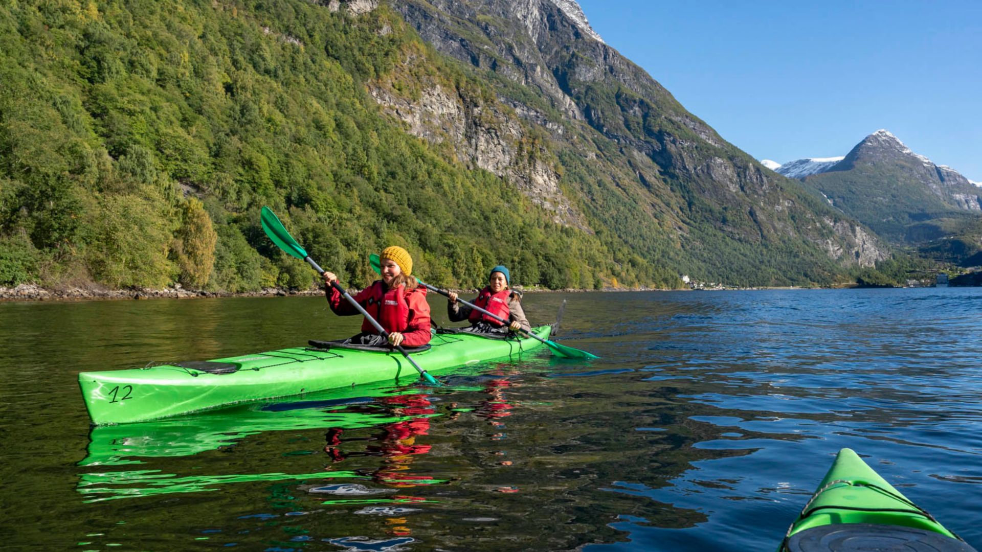 Kajaktour auf dem Nordfjord