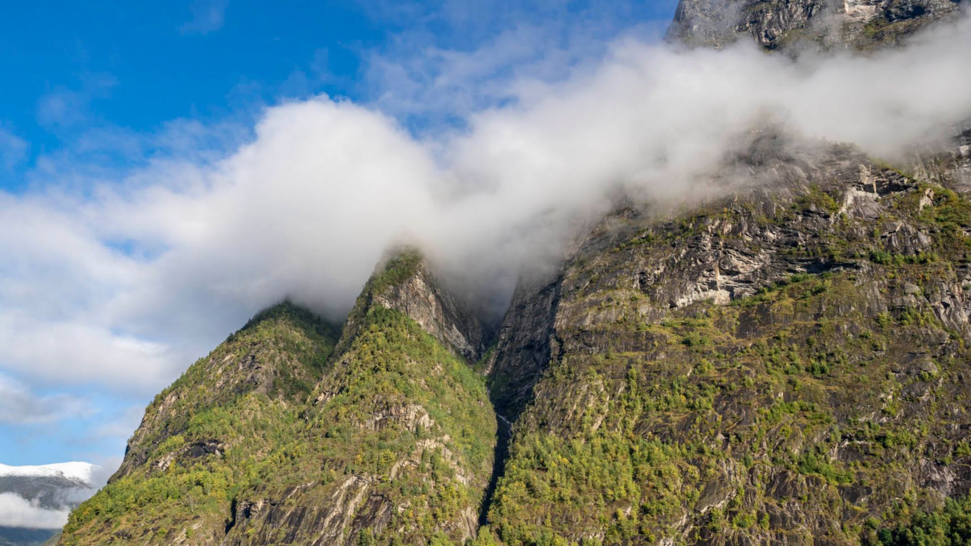 Panoramafahrt mit Blick auf Geiranger