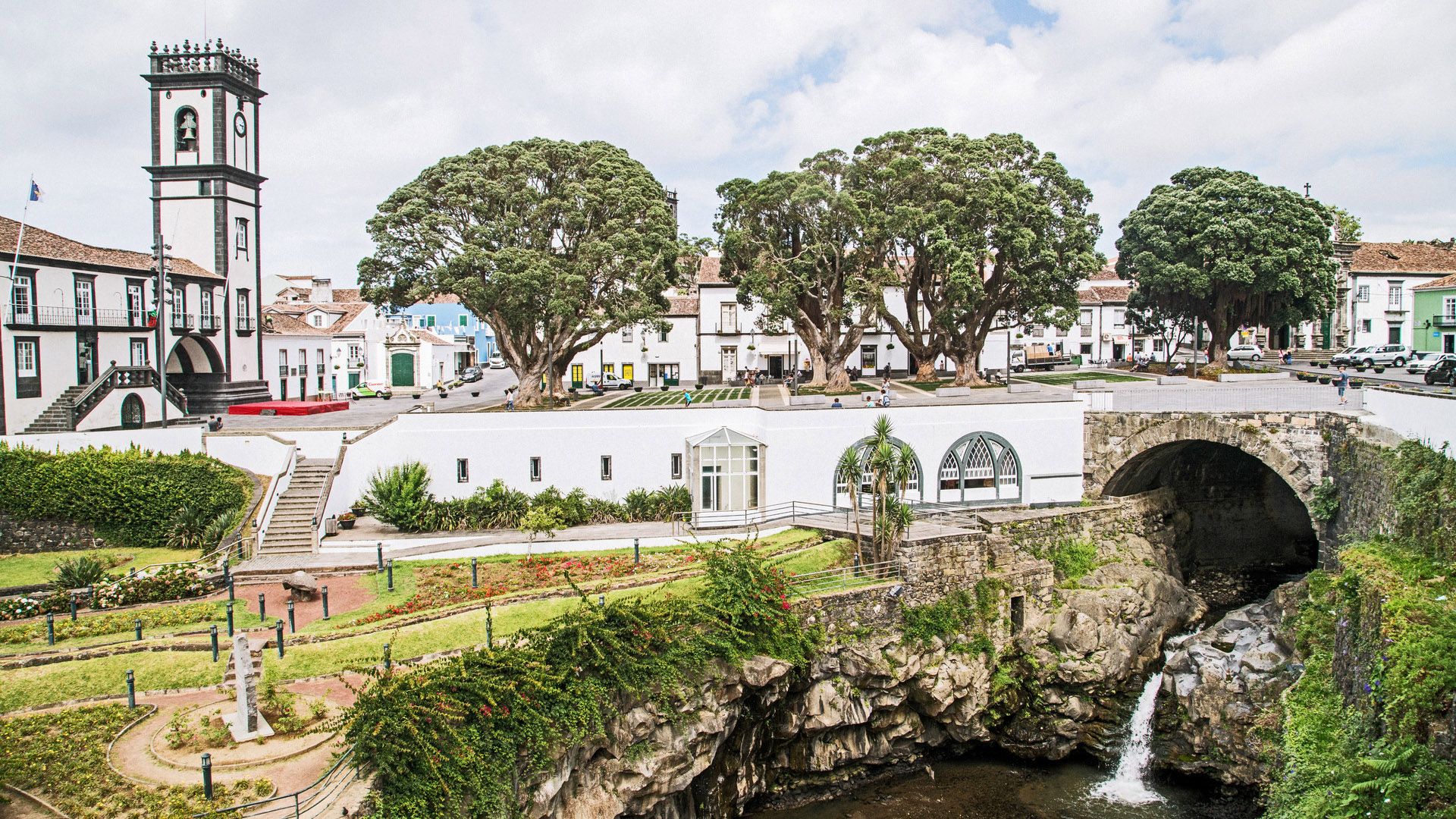 Idyllische Altstadt von Ribeira Grande