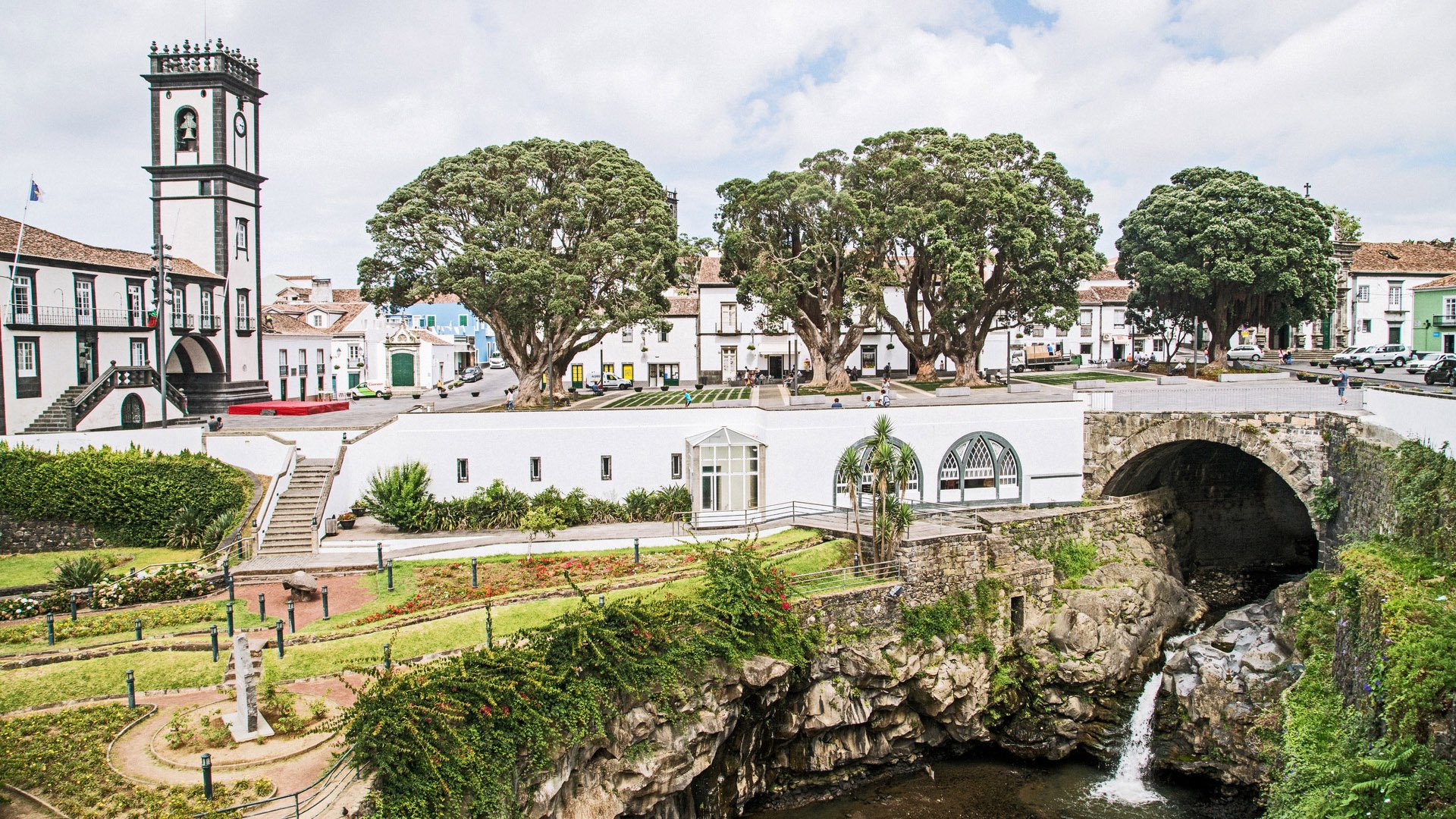 Idyllische Altstadt von Ribeira Grande