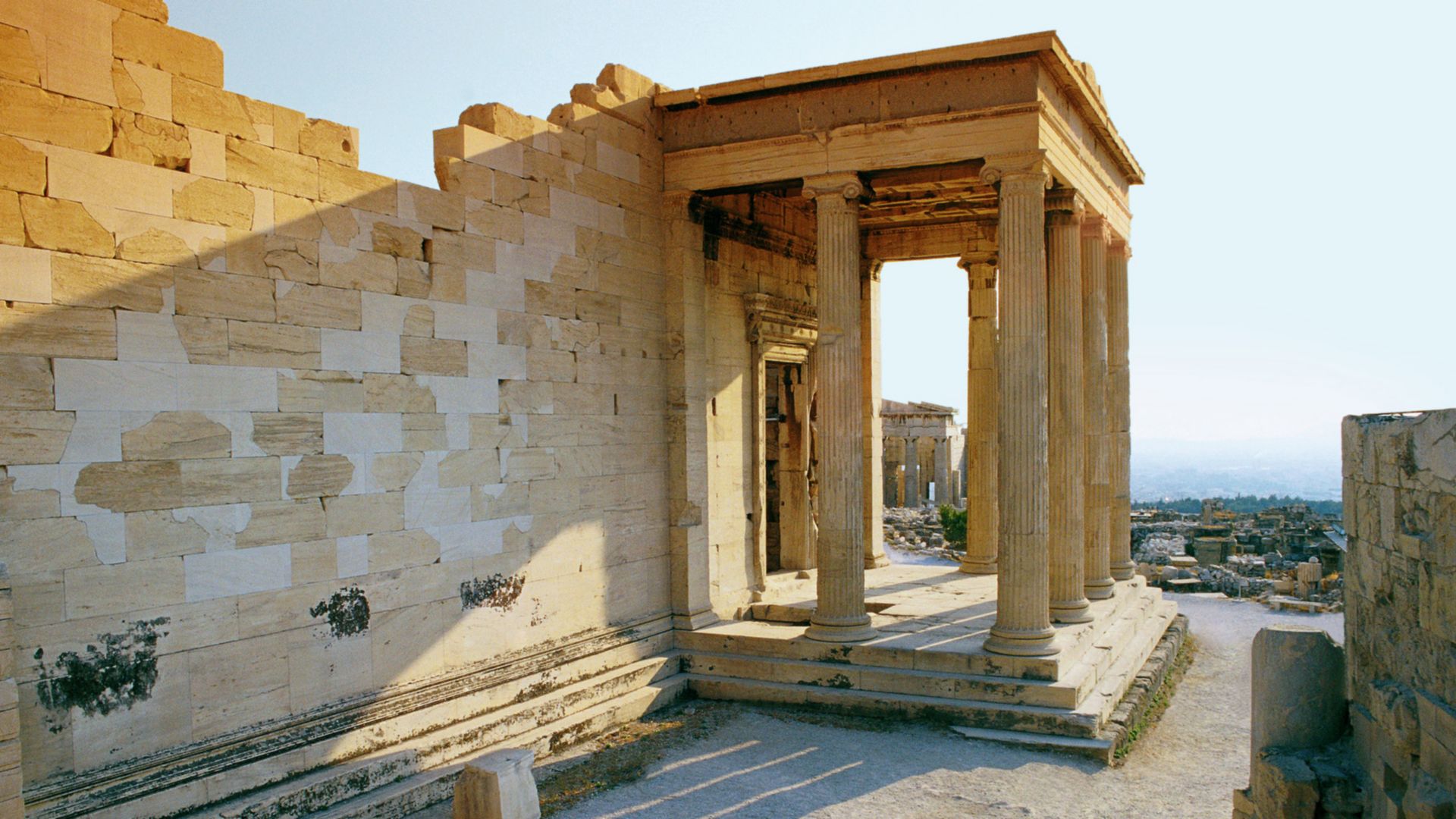 Athens Wahrzeichen: Akropolis und Plaka-Viertel