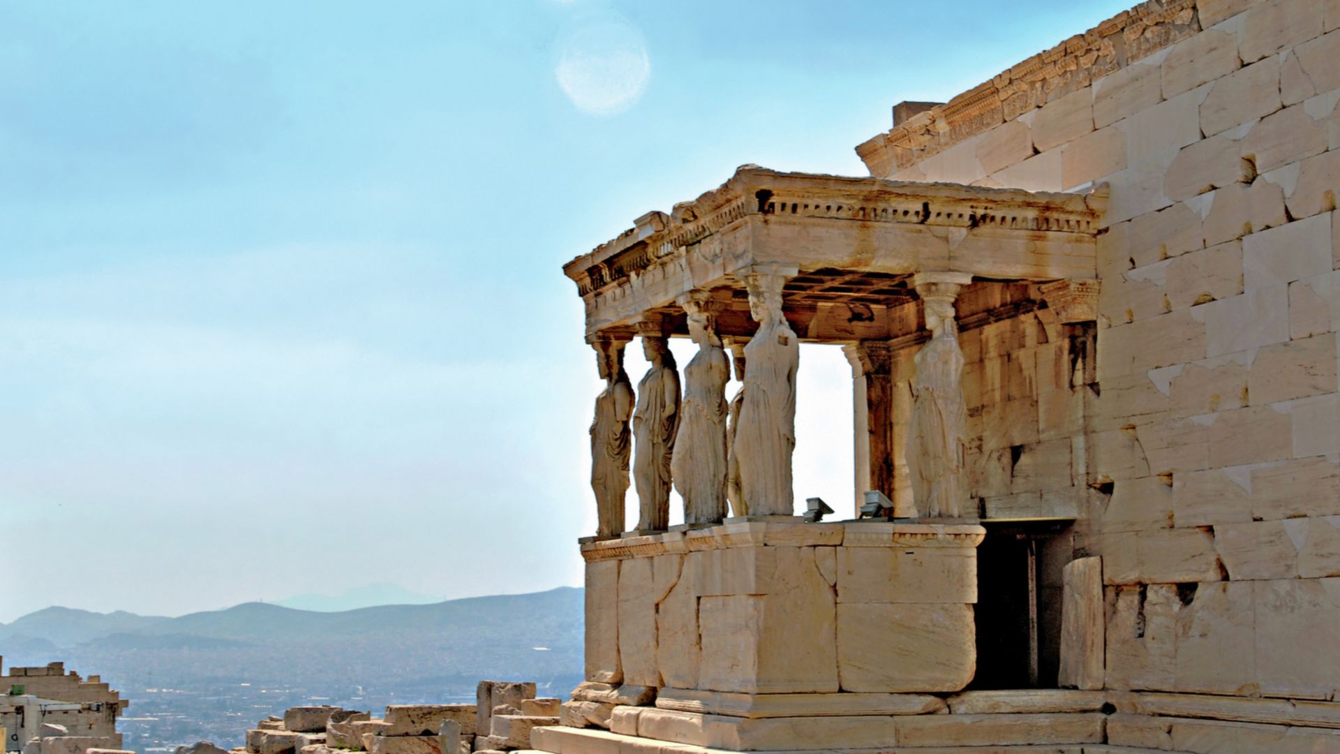 Mit dem eigenen Smartphone geführter Rundgang auf der Akropolis