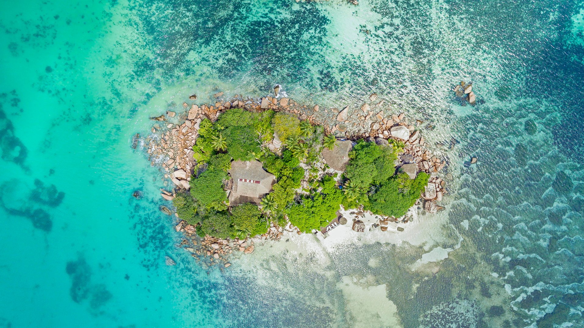 Seychelles, Praslin, Chauve Souris Island