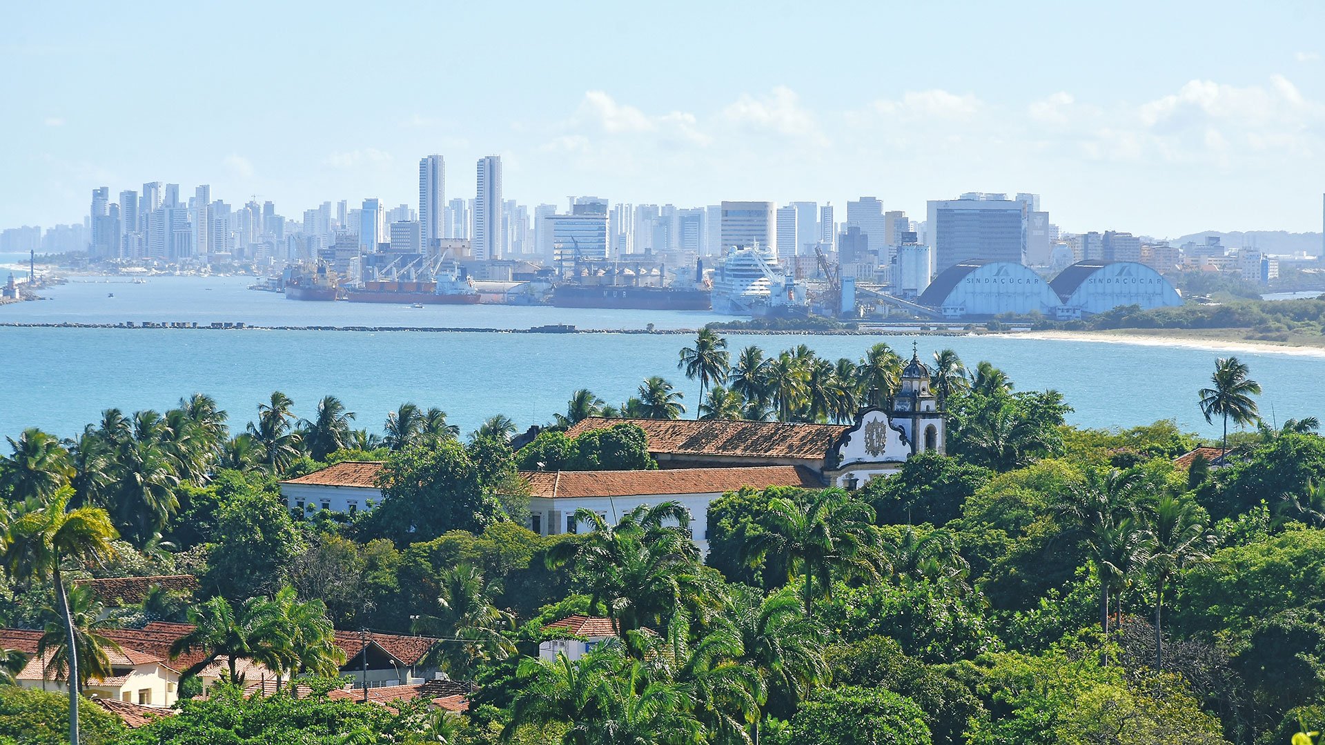 Komm an Land: Spaziergang durch Recife
