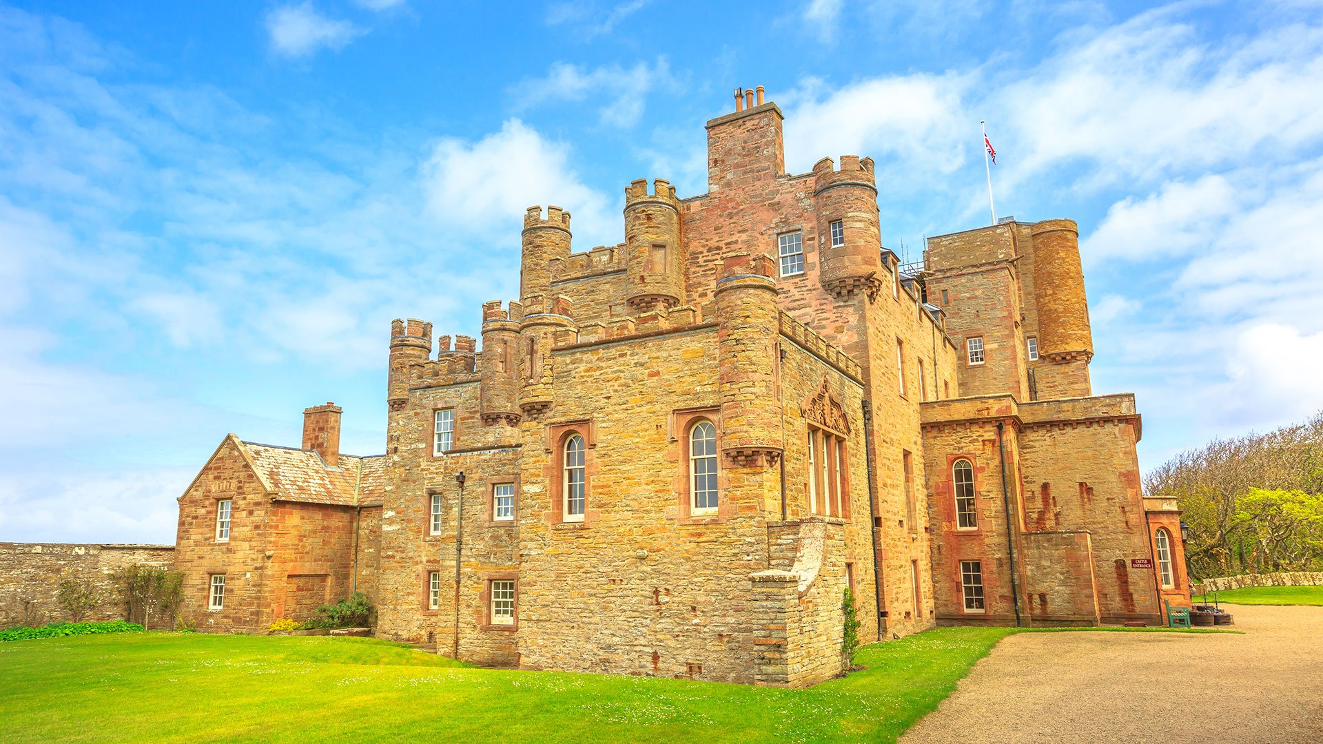Barrogill castle of Mey