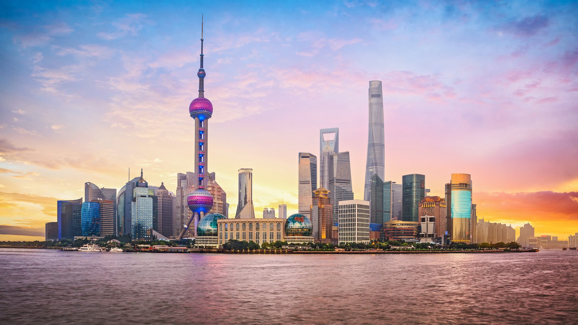500px Photo ID: 233678213 - China Shanghai city skyline at dusk, Shanghai China