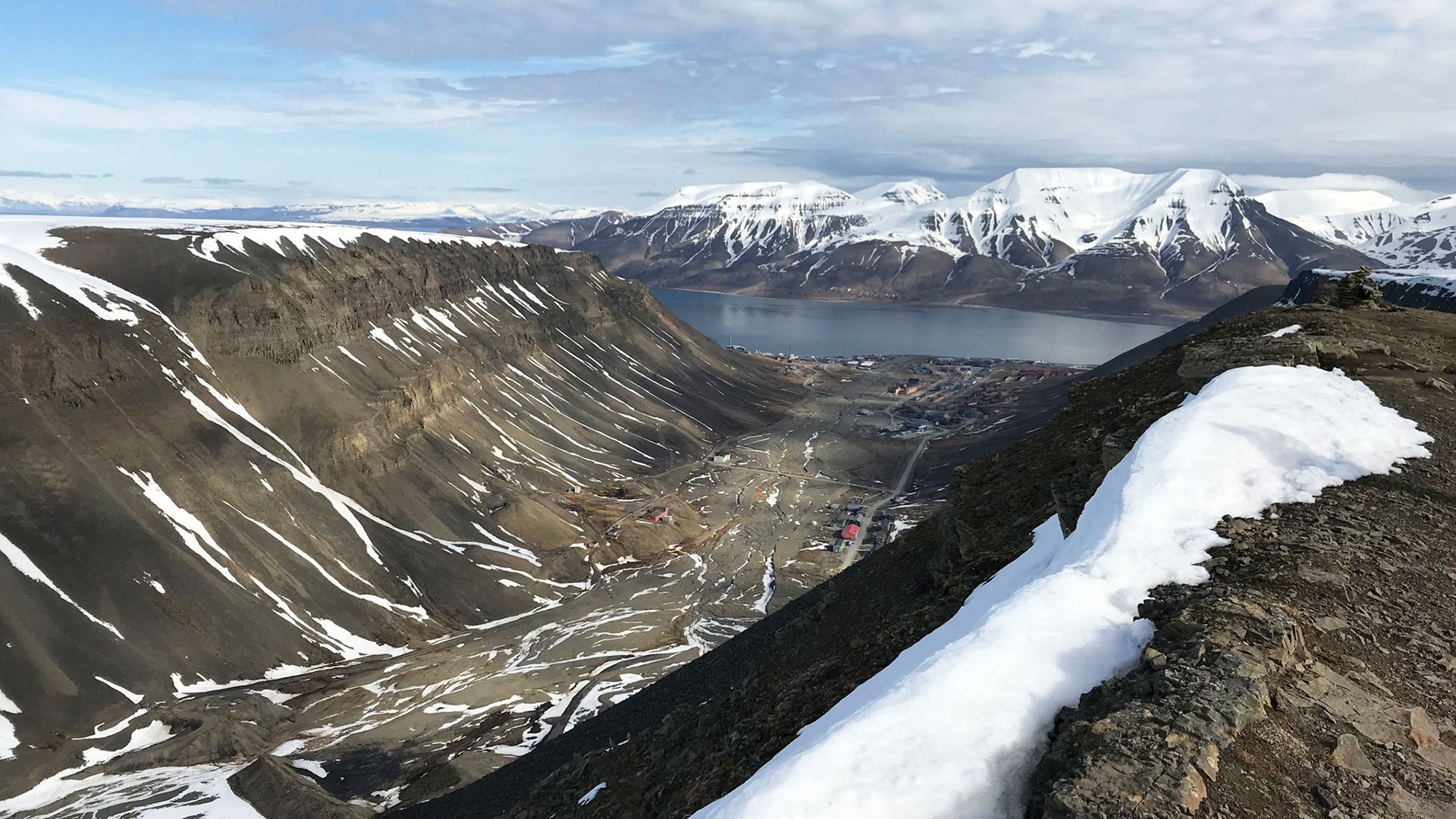 Arktische Herausforderung in der Gletscherlandschaft