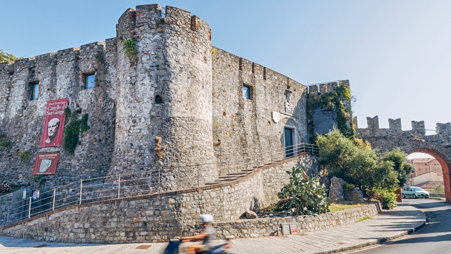 AIDA, AIDAcosma, Reise Mediterrane Schaetze, Italien, La Spezia, Ausflug, Stadtspaziergang, Castello San Giorgio

Fotograf: Thomas Roetting