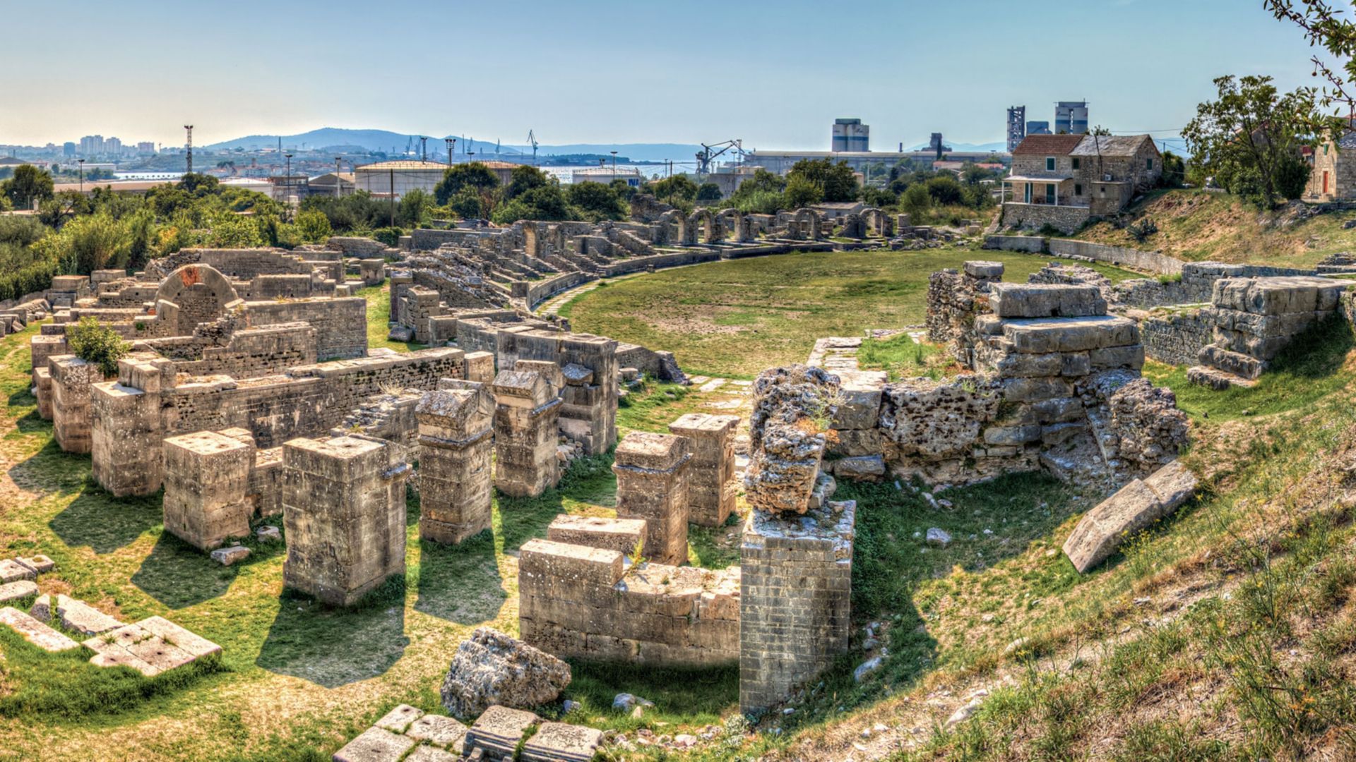 Historisches Solin und Mittelalterliches Trogir