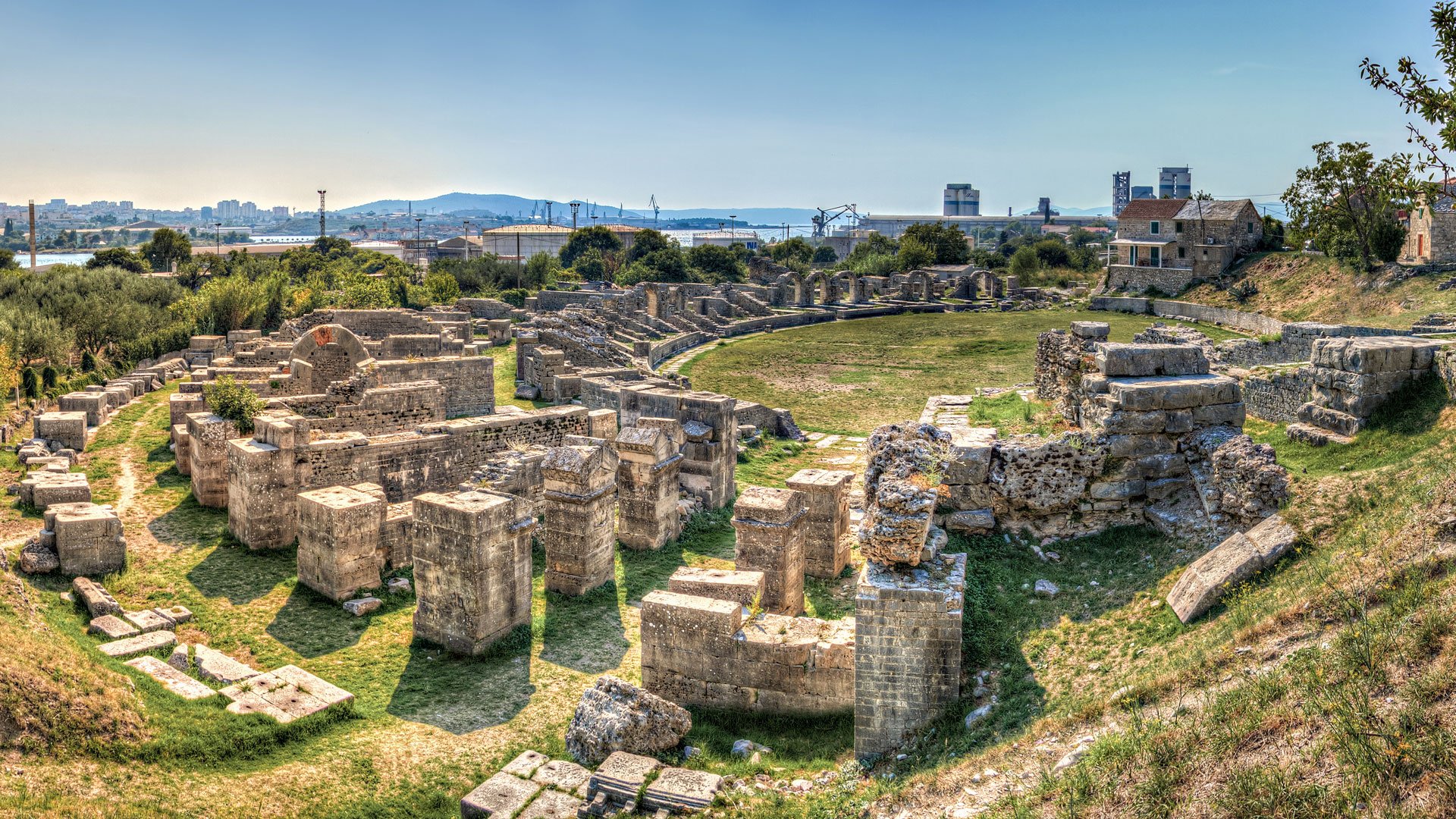 Historisches Solin und Mittelalterliches Trogir