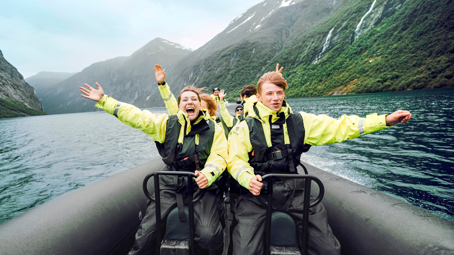Rasante Fahrt auf dem Lysefjord 