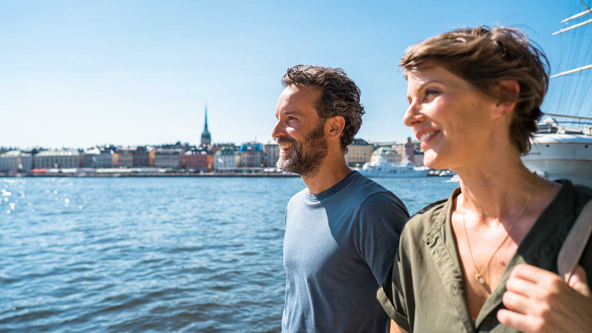 Hop-on-hop-off-Bus in Stockholm