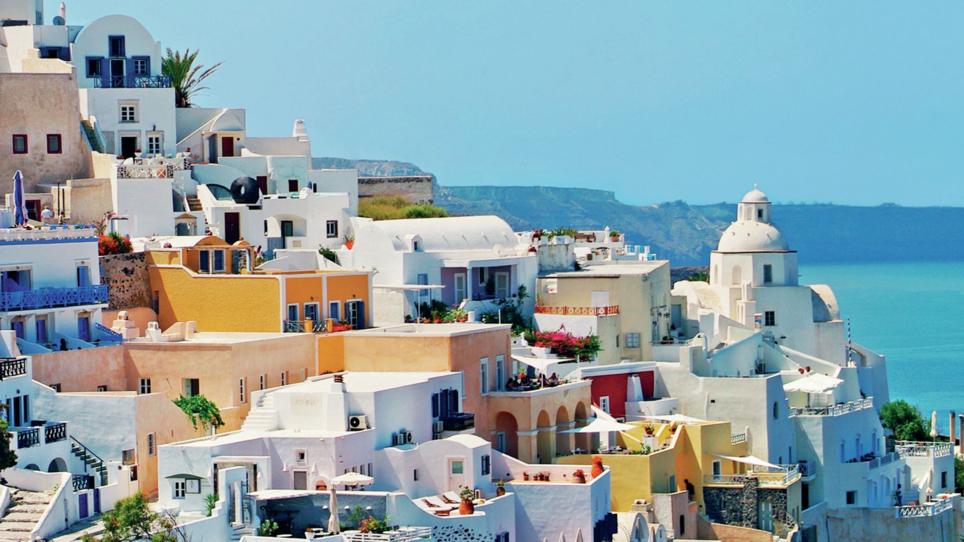 Oia und Thira