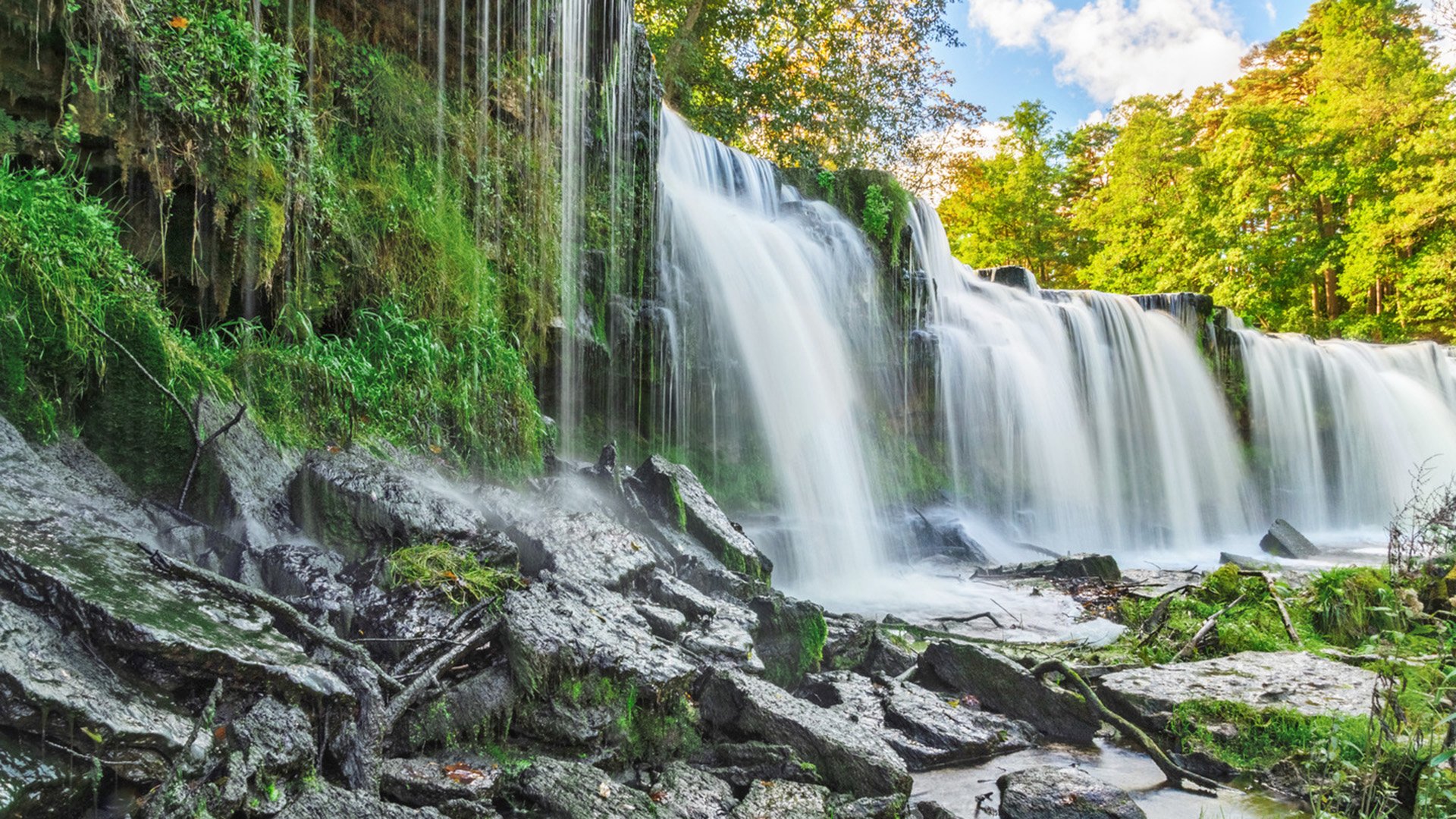 Kanutour auf dem Fluss Keila