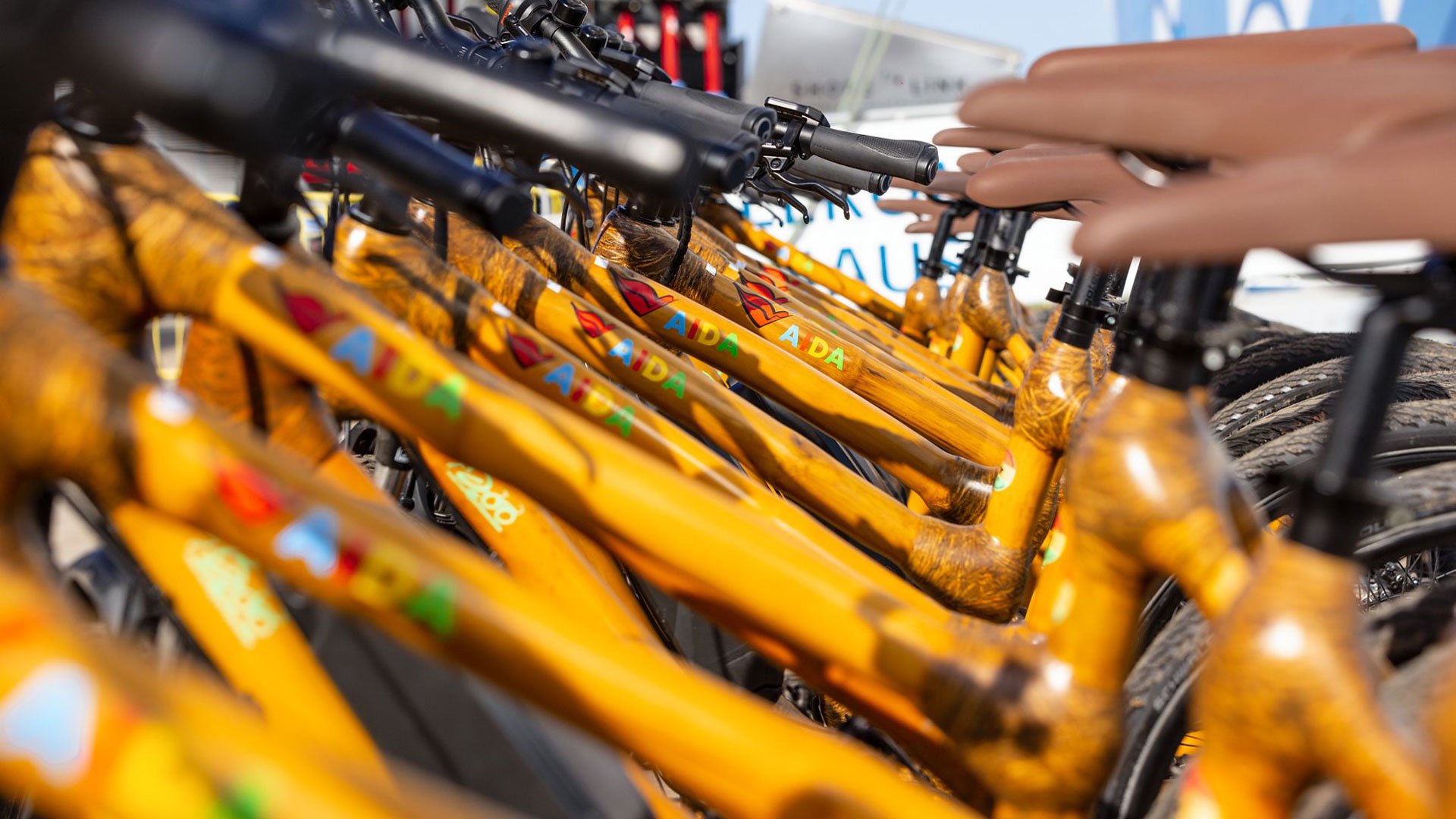 Stadt und Strand mit dem E-Bike