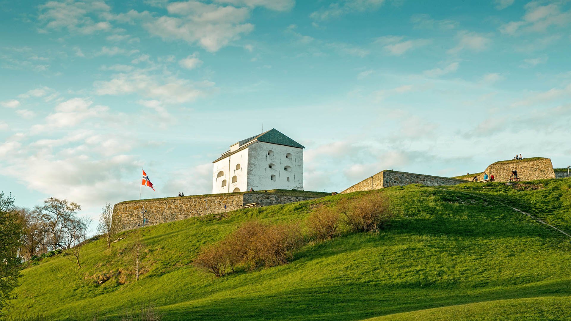 Kristiansen fortress in Trondheim city, Norway; Shutterstock ID 2152650883; purchase_order: 26011mk; job: ; client: AIDA Cruises; other: 
