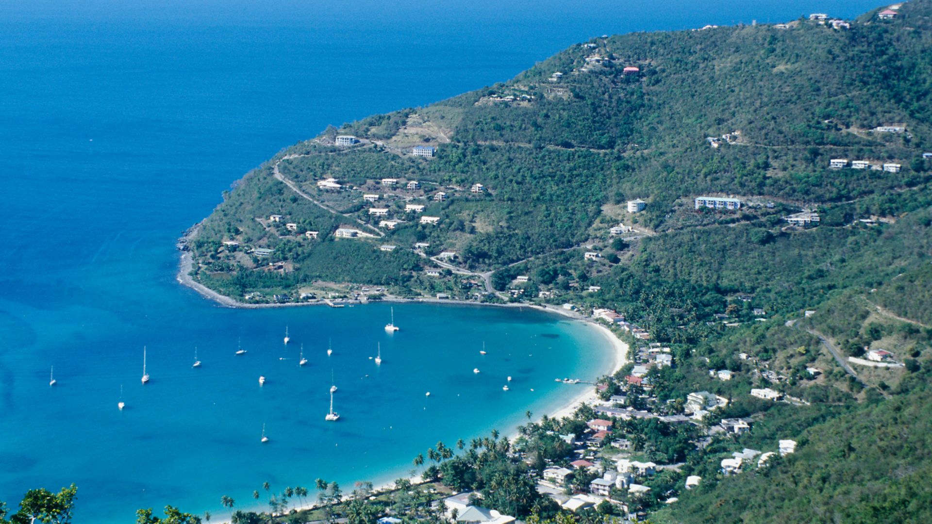 Tortola zu Wasser und zu Land