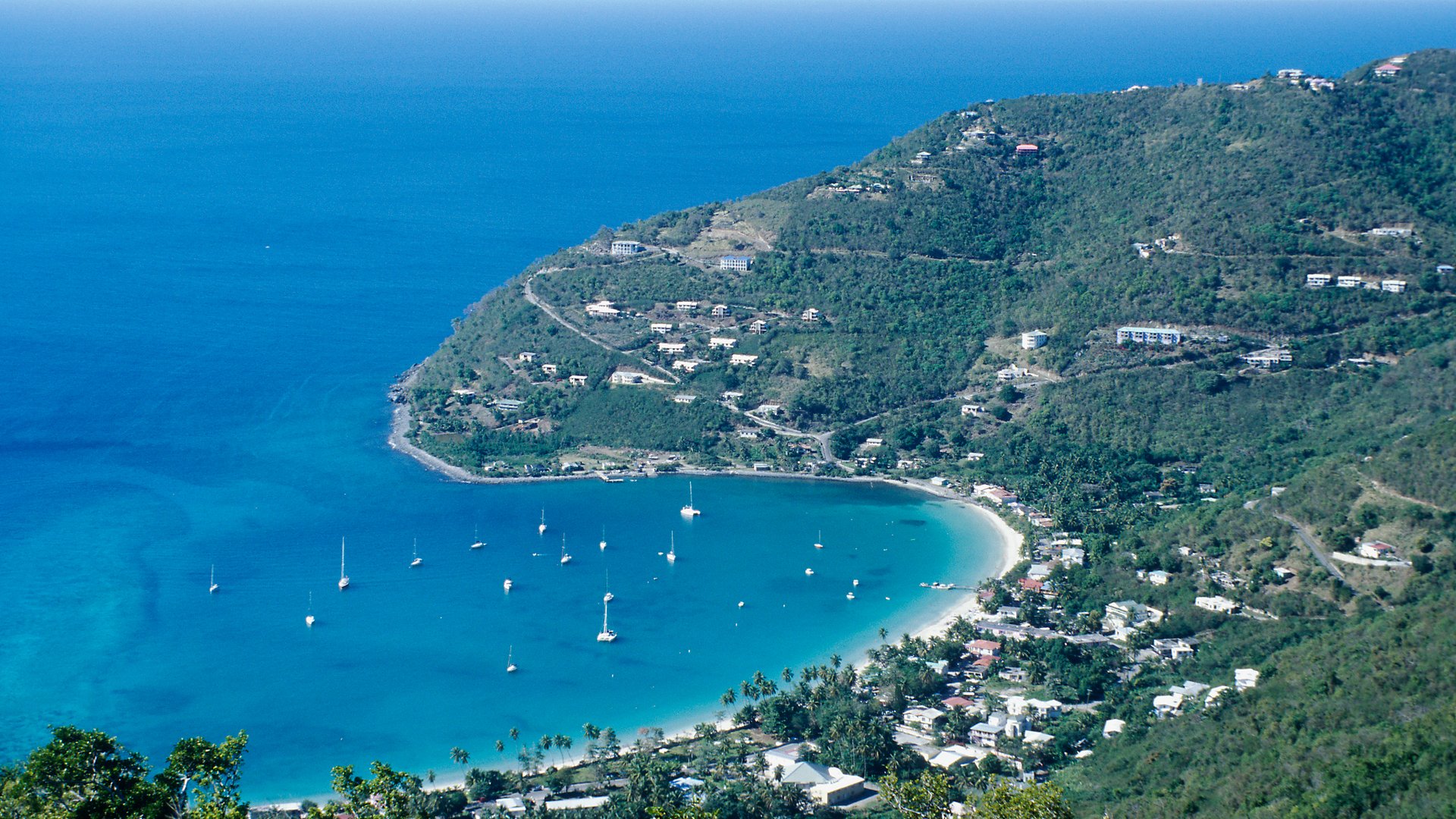 Tortola zu Wasser und zu Land