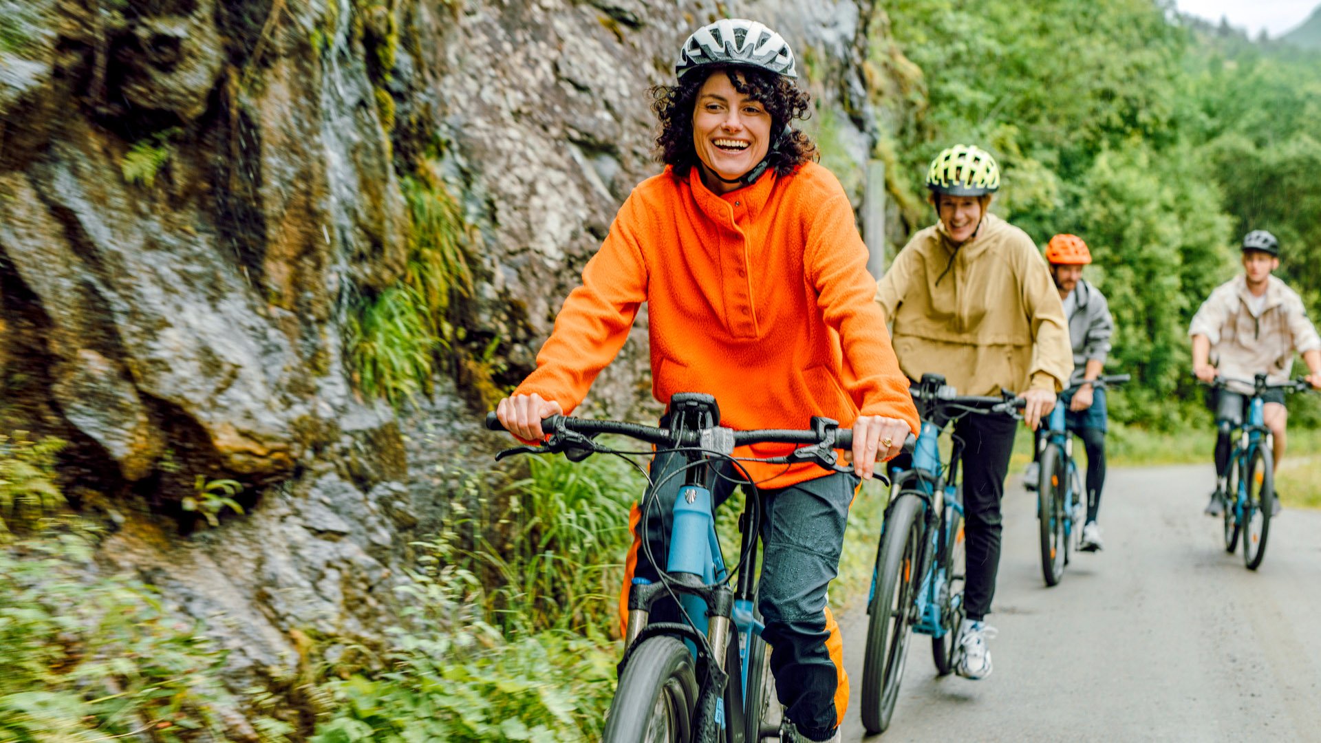 Mit dem Bike über die Insel Tromsøya