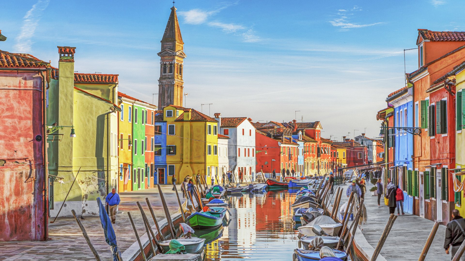 Venice is a city in northeastern Italy and the capital of the Veneto region. It is situated across a group of 118 small islands that are separated by canals.