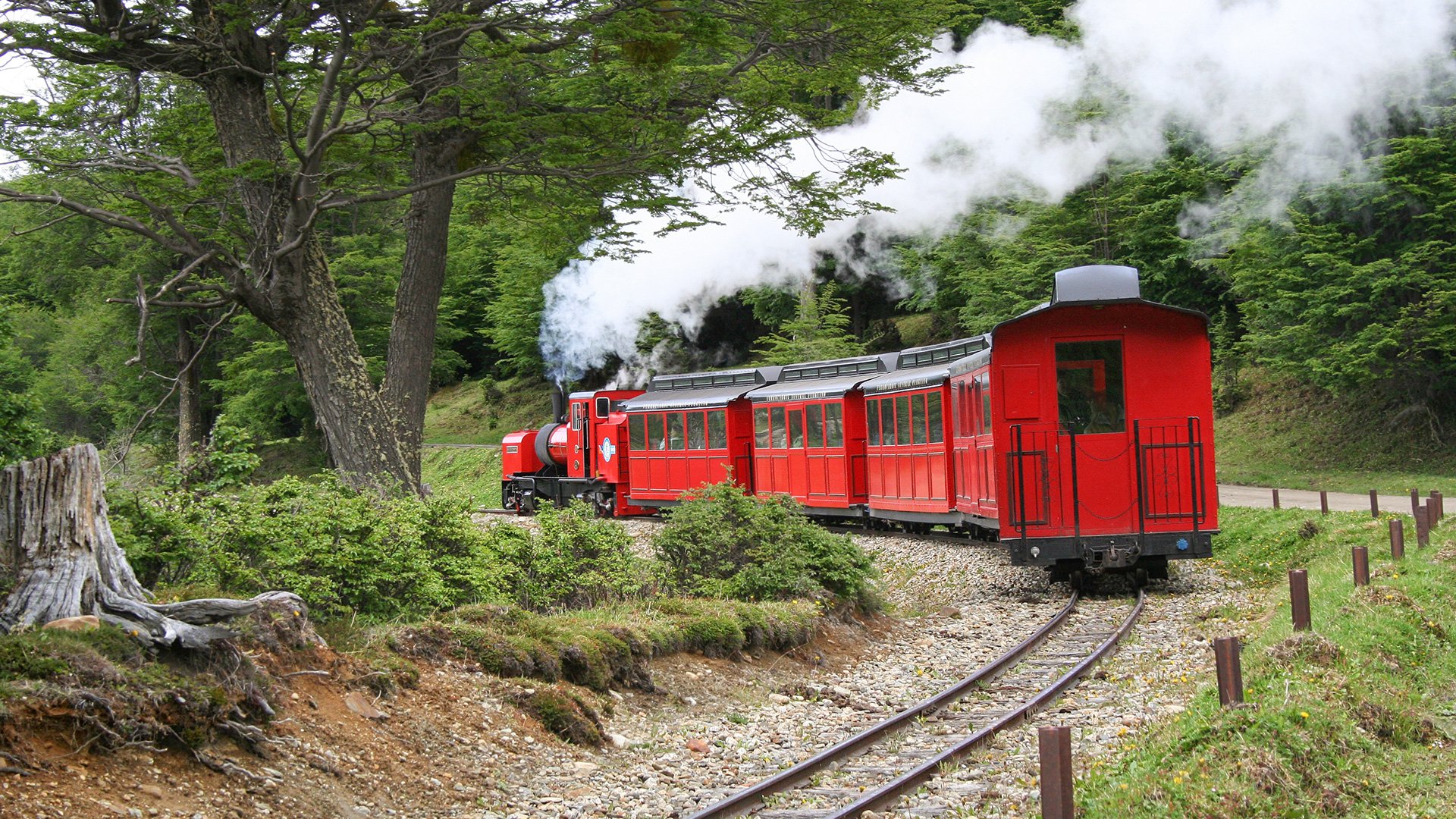 Zugfahrt am Ende der Welt