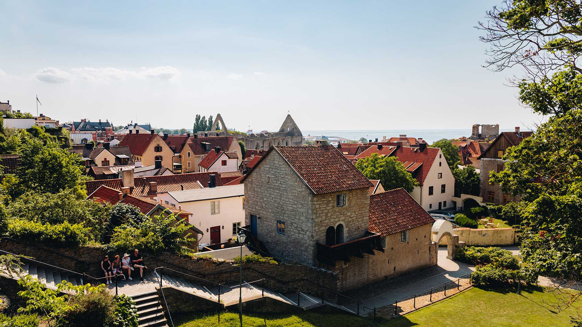 Komm an Land: Stippvisite in Visbys Altstadt