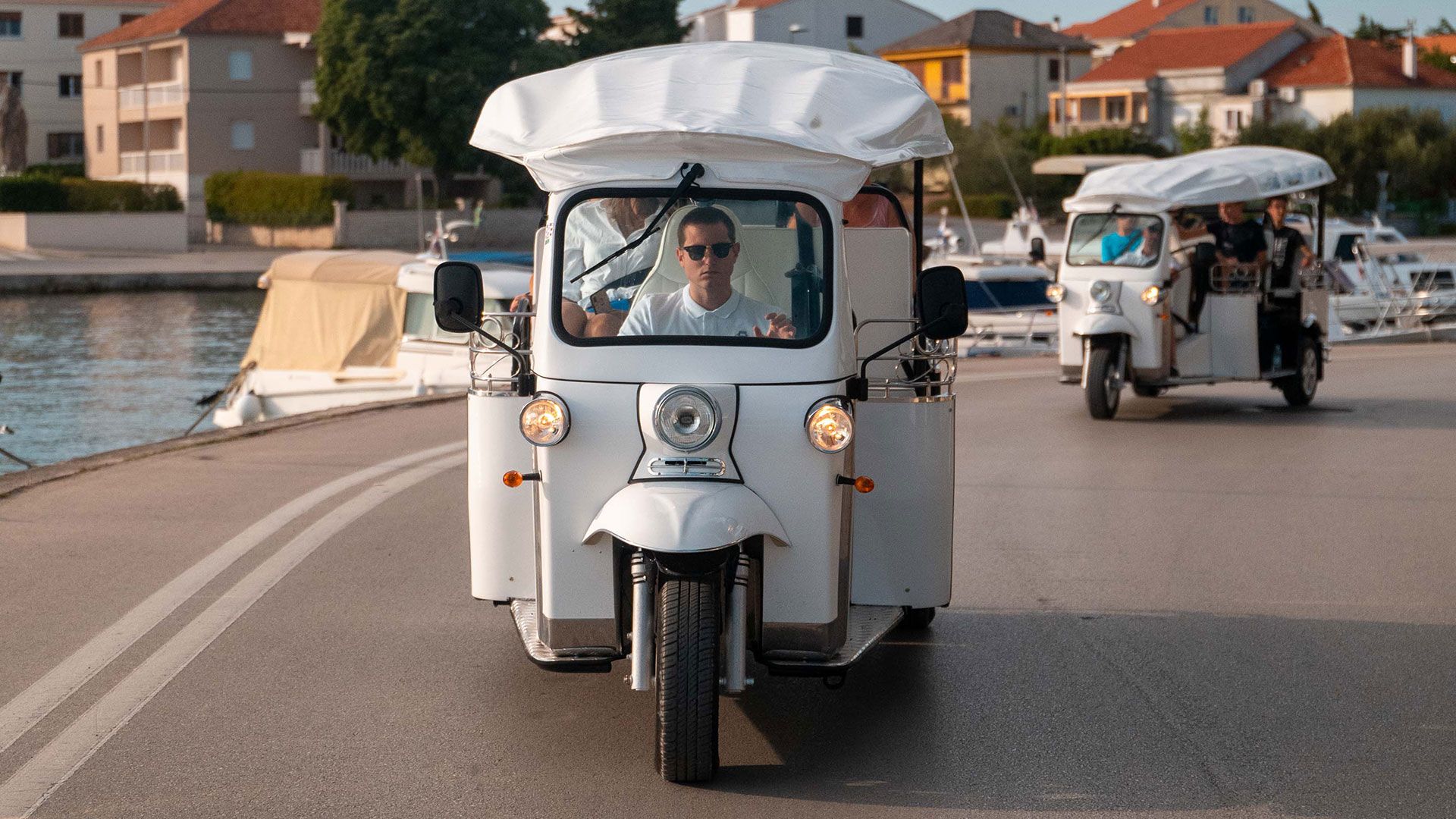 Mit dem Tuk-Tuk durch Zadar
