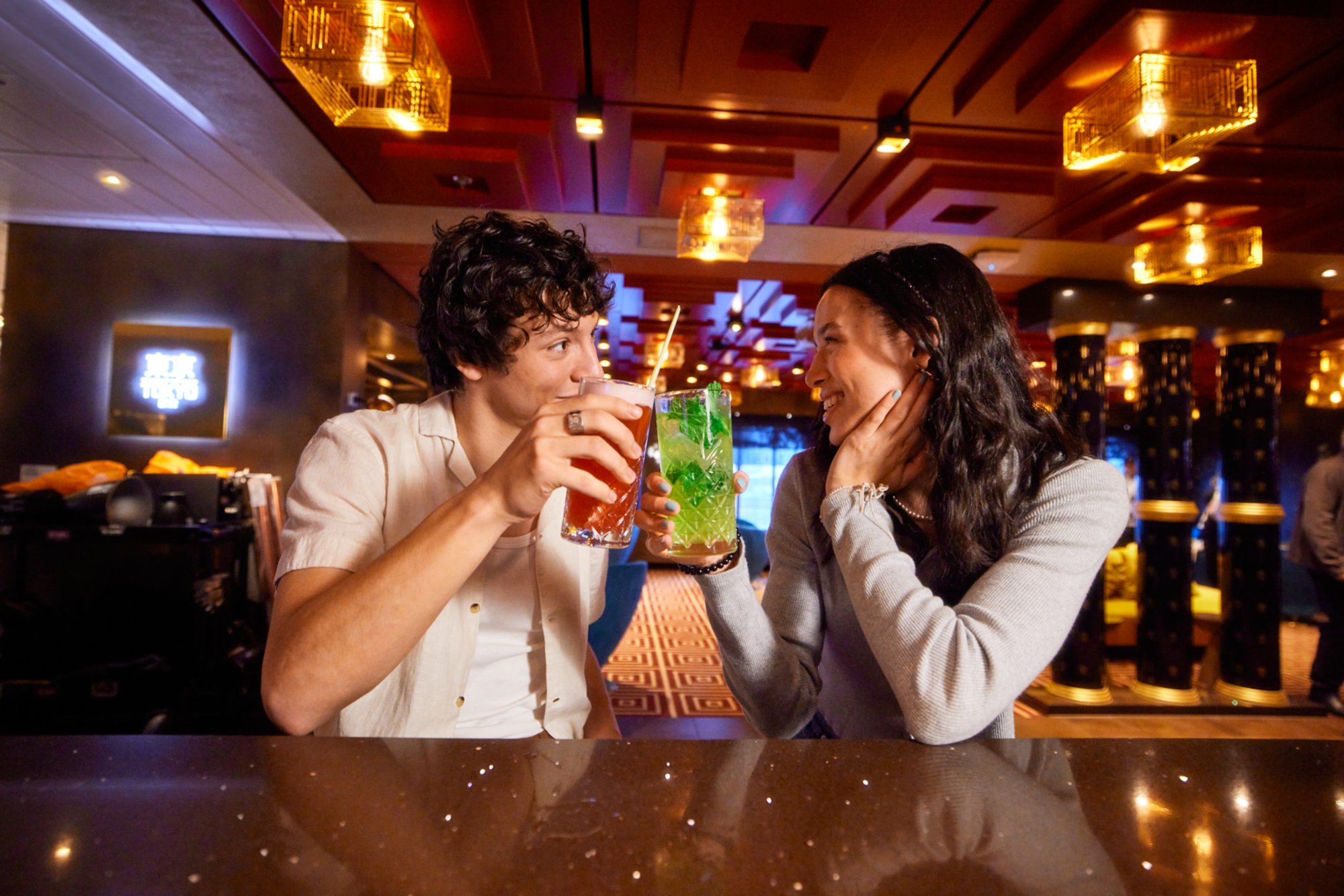 Cocktails an Bord