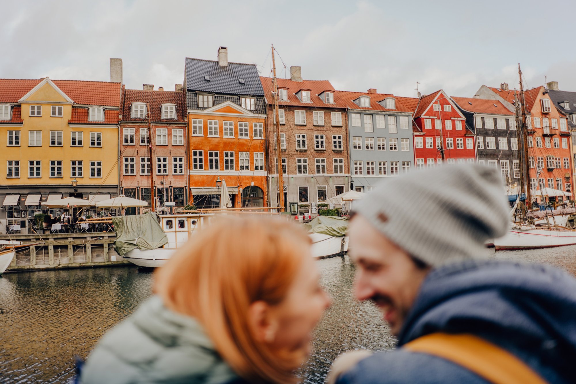 Paar in Kopenhagen
