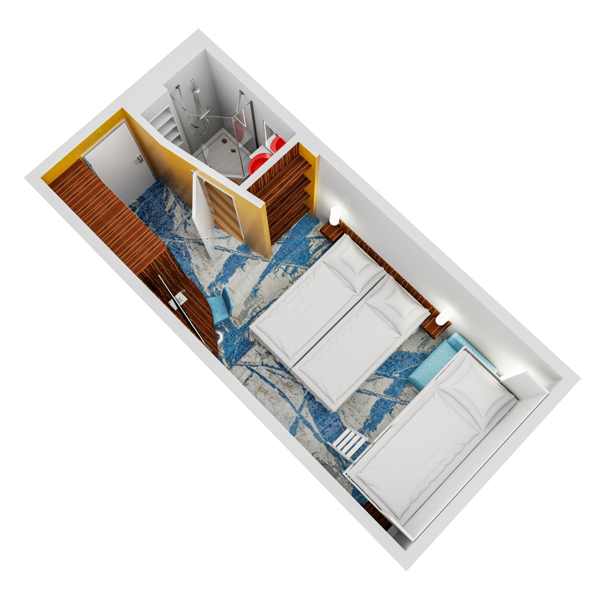 Innenkabine (IB 5206) auf AIDAdiva