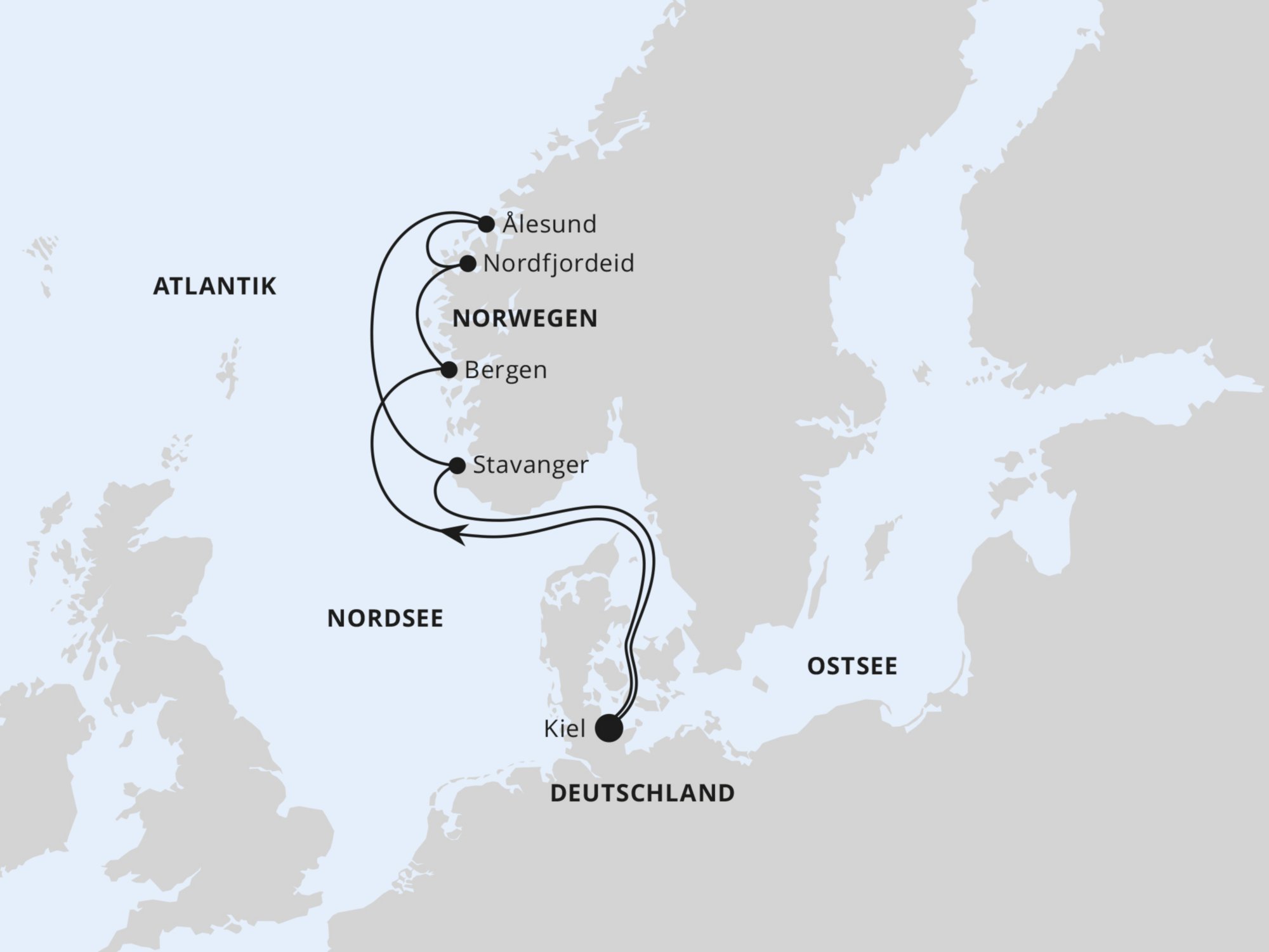 O'zapft is! Auf der Norwegen-Tour