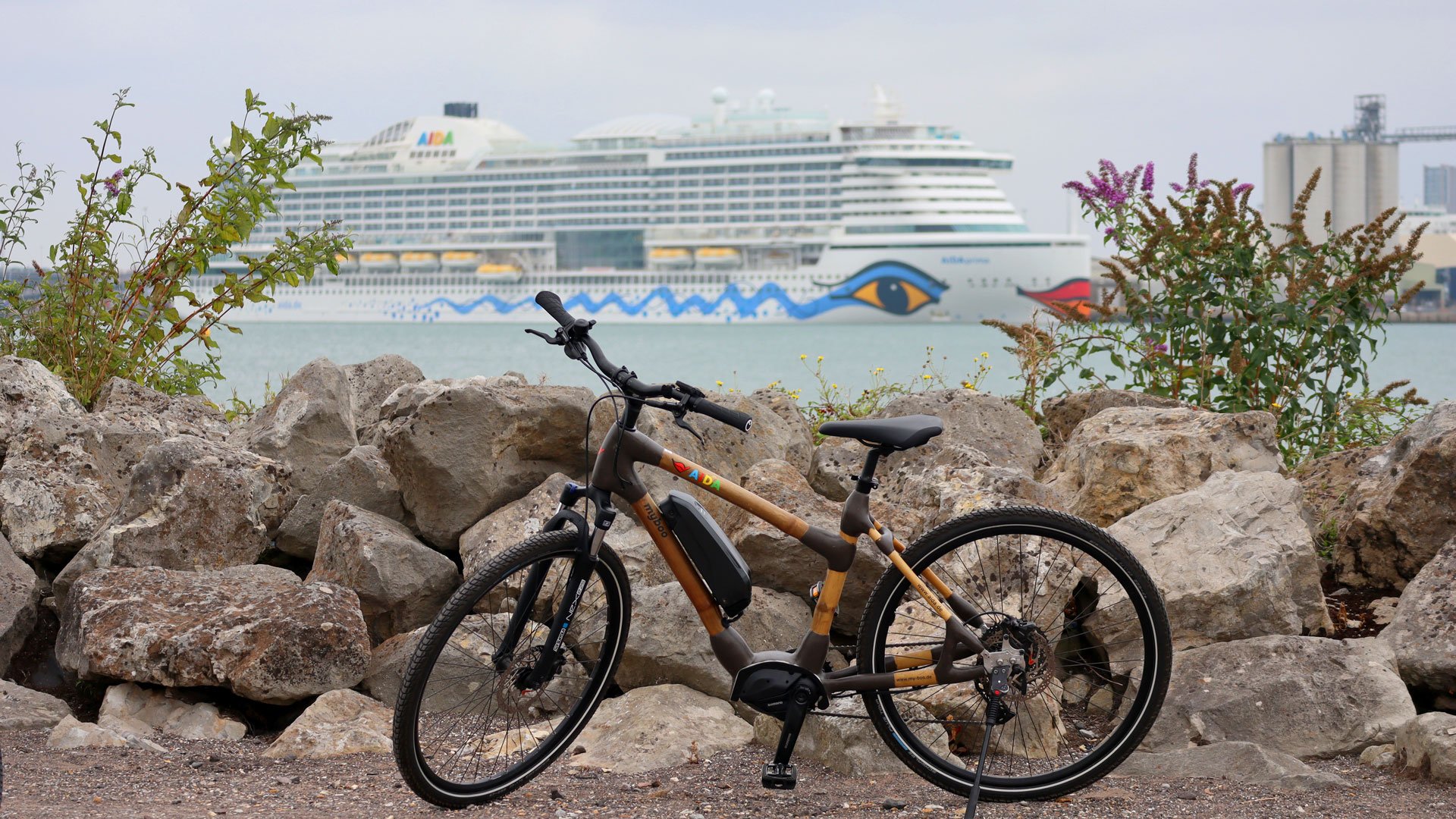 Durch Bergen mit dem E-Bike