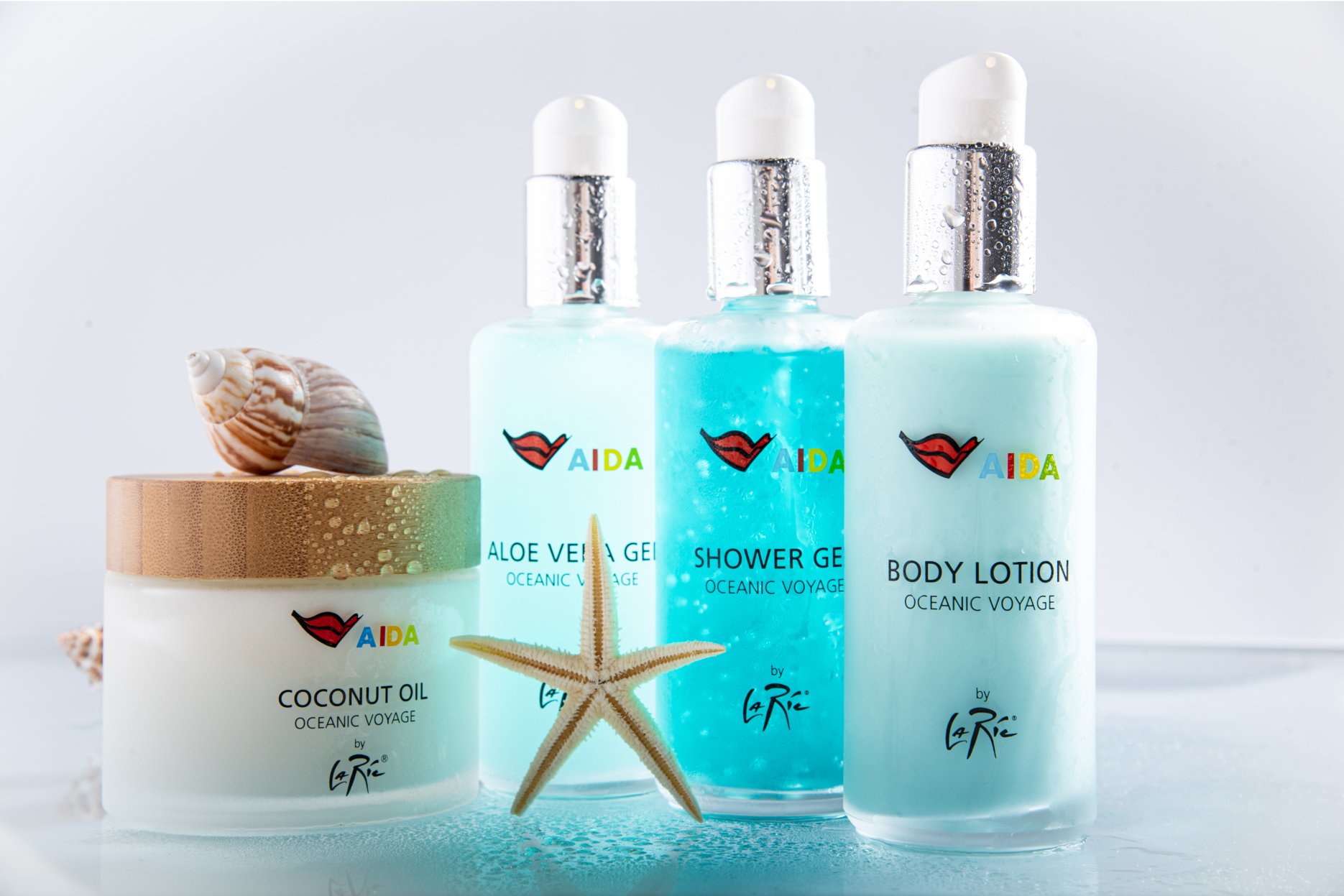 Eine kleine Auswahl der AIDA Spa-Produkte