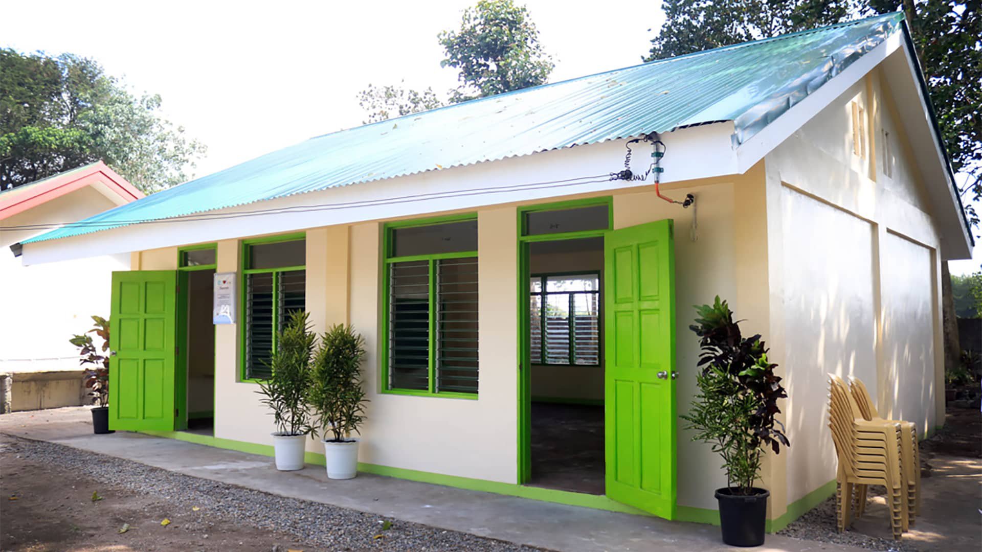 Bau einer Vorschule in Silay City