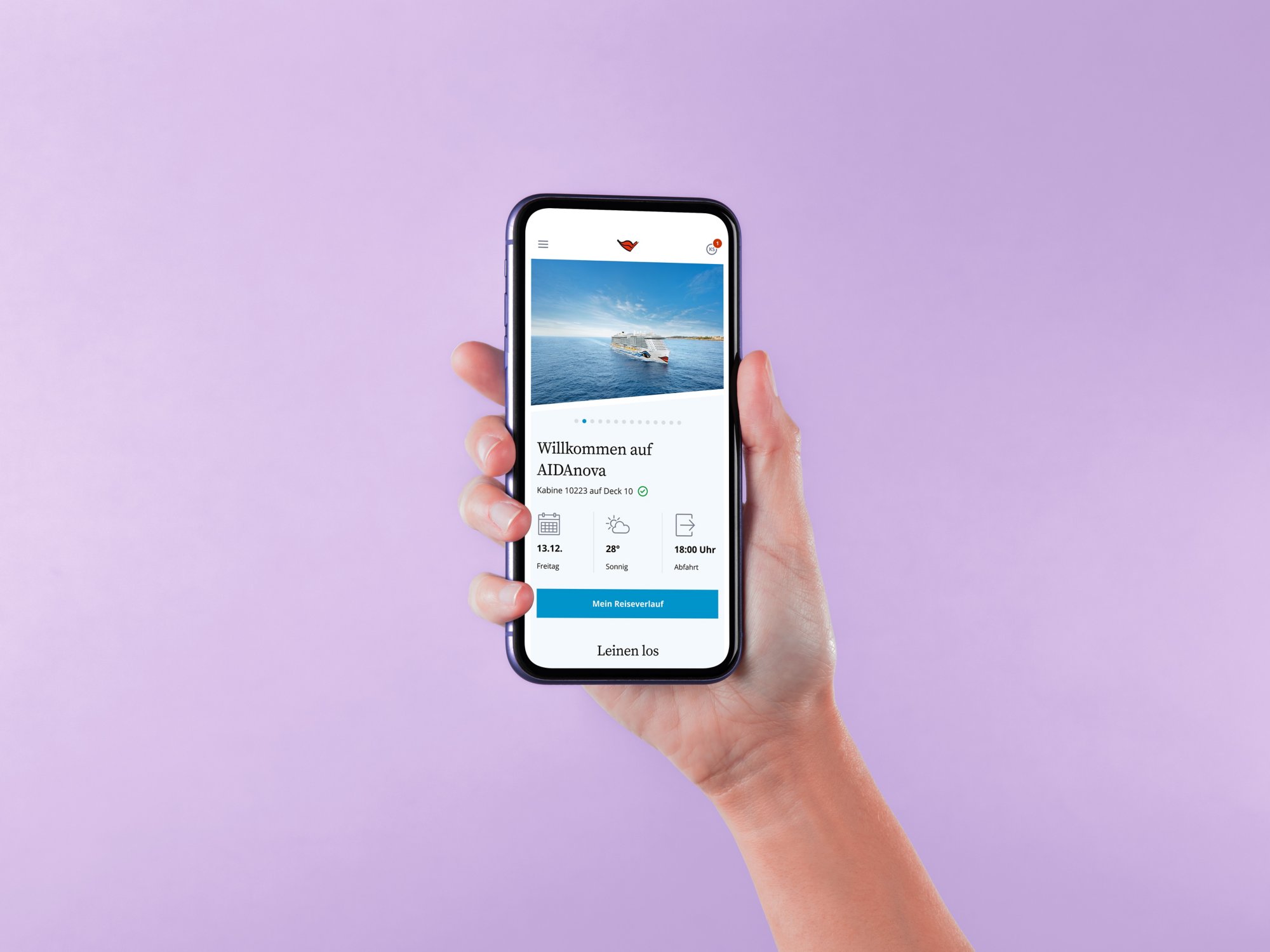 Onboarding journey