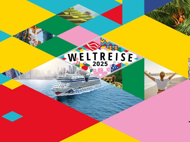 AIDA Weltreise 2025