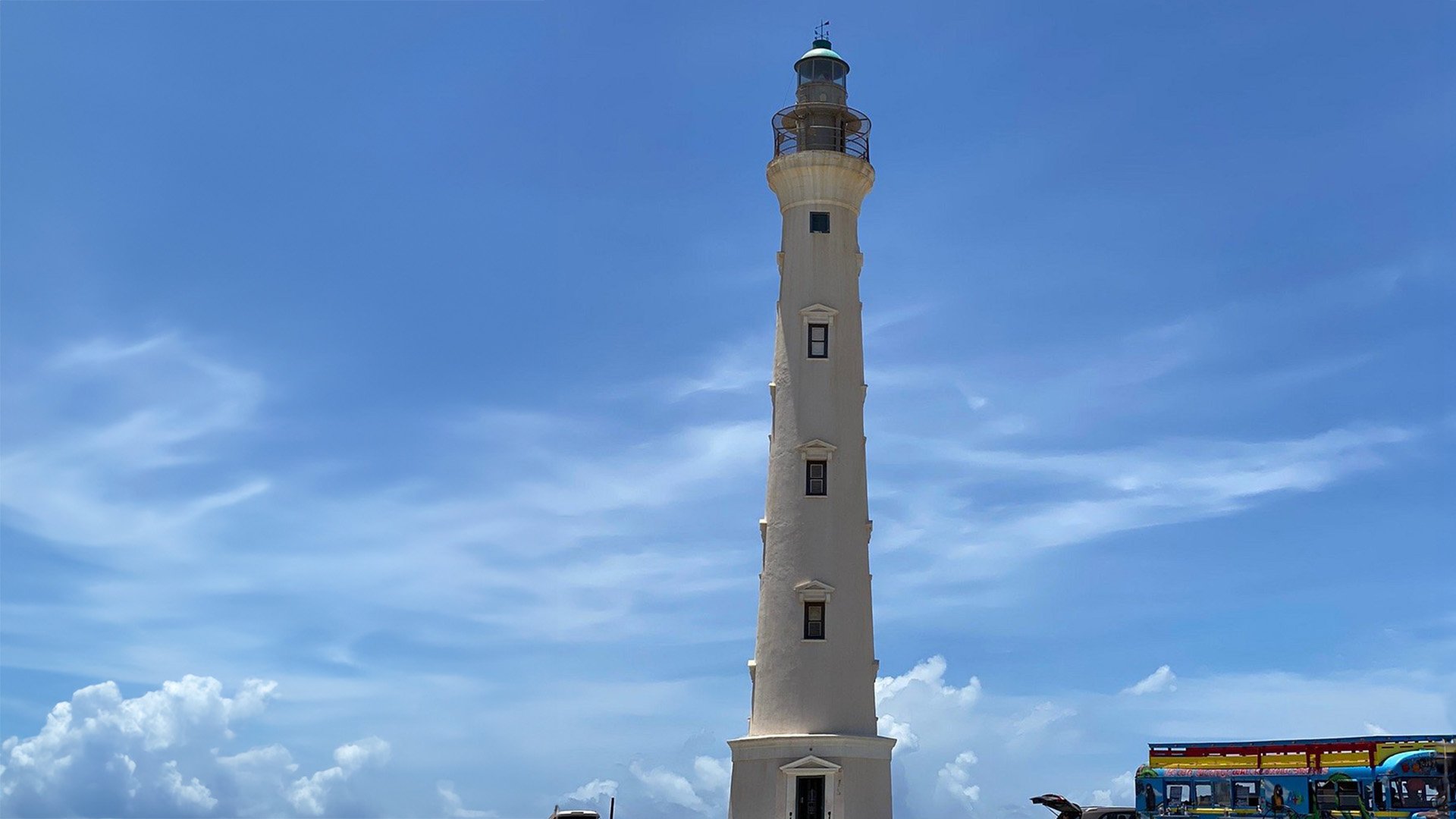 Vom Leuchtturm zum weißen Sandstrand