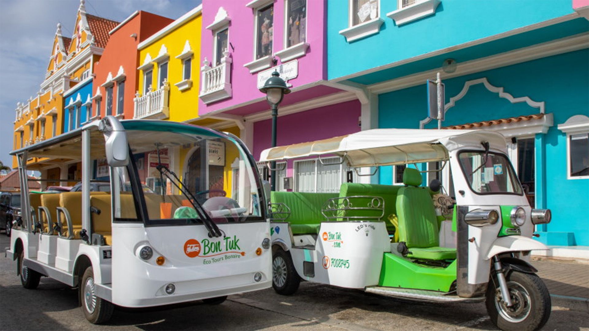 Buntes Bonaire: Salinen und Stadt mit dem Elektromobil erleben