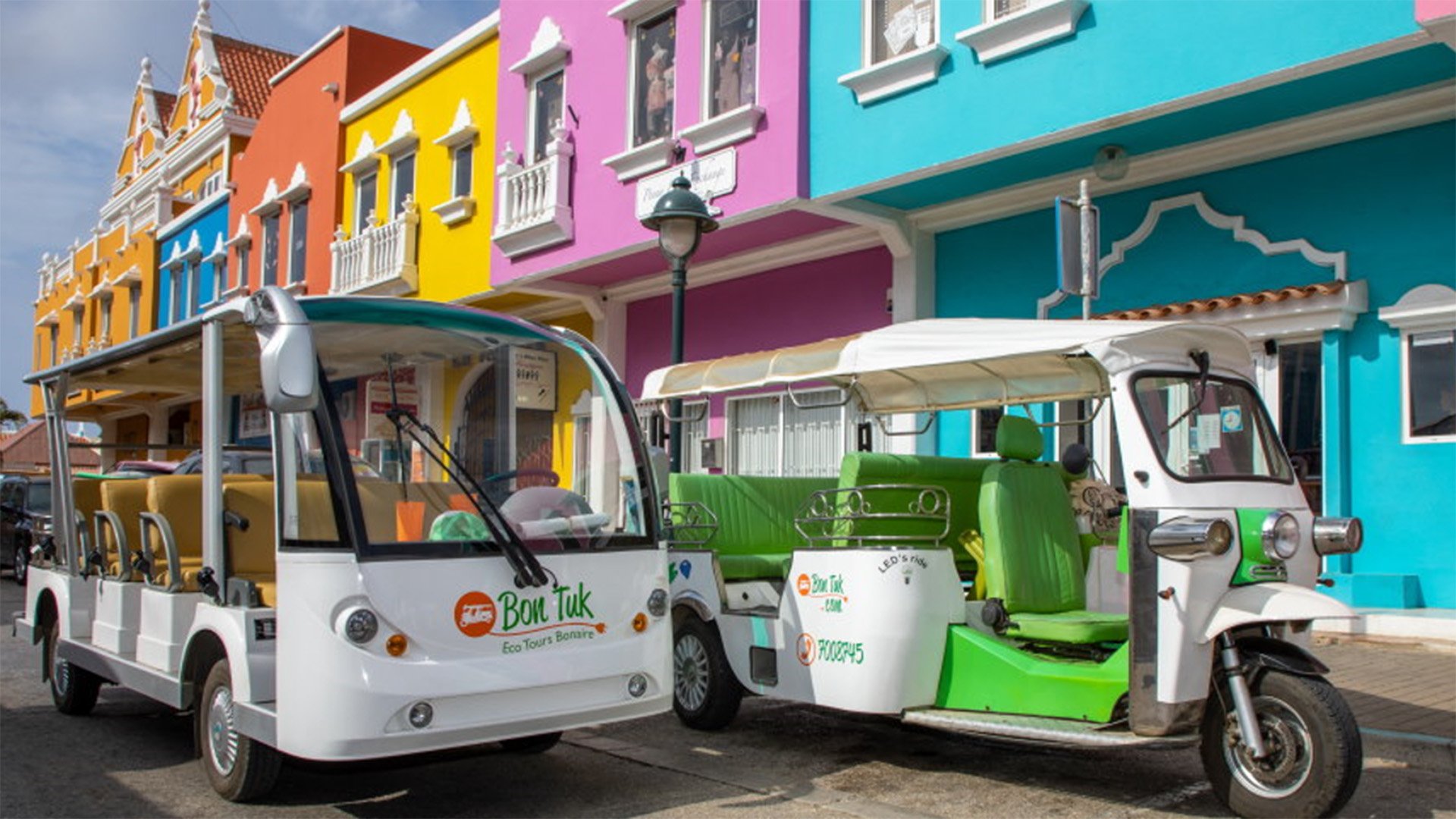 Buntes Bonaire: Salinen und Stadt mit dem Elektromobil erleben