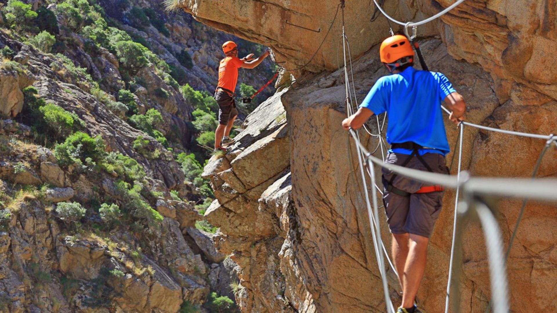 Abenteuerlicher Höhenparcour Via Ferrata