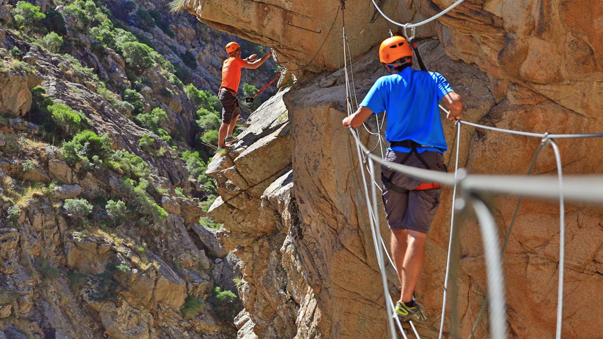 Abenteuerlicher Höhenparcour Via Ferrata