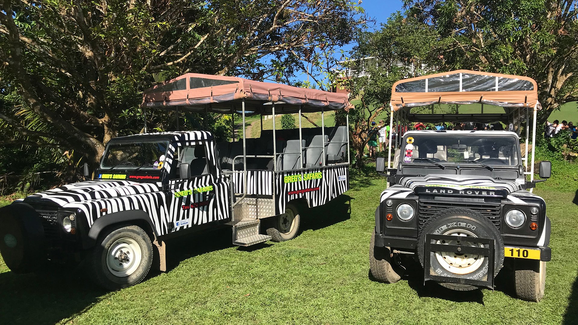 Land Rover Safari und Strand