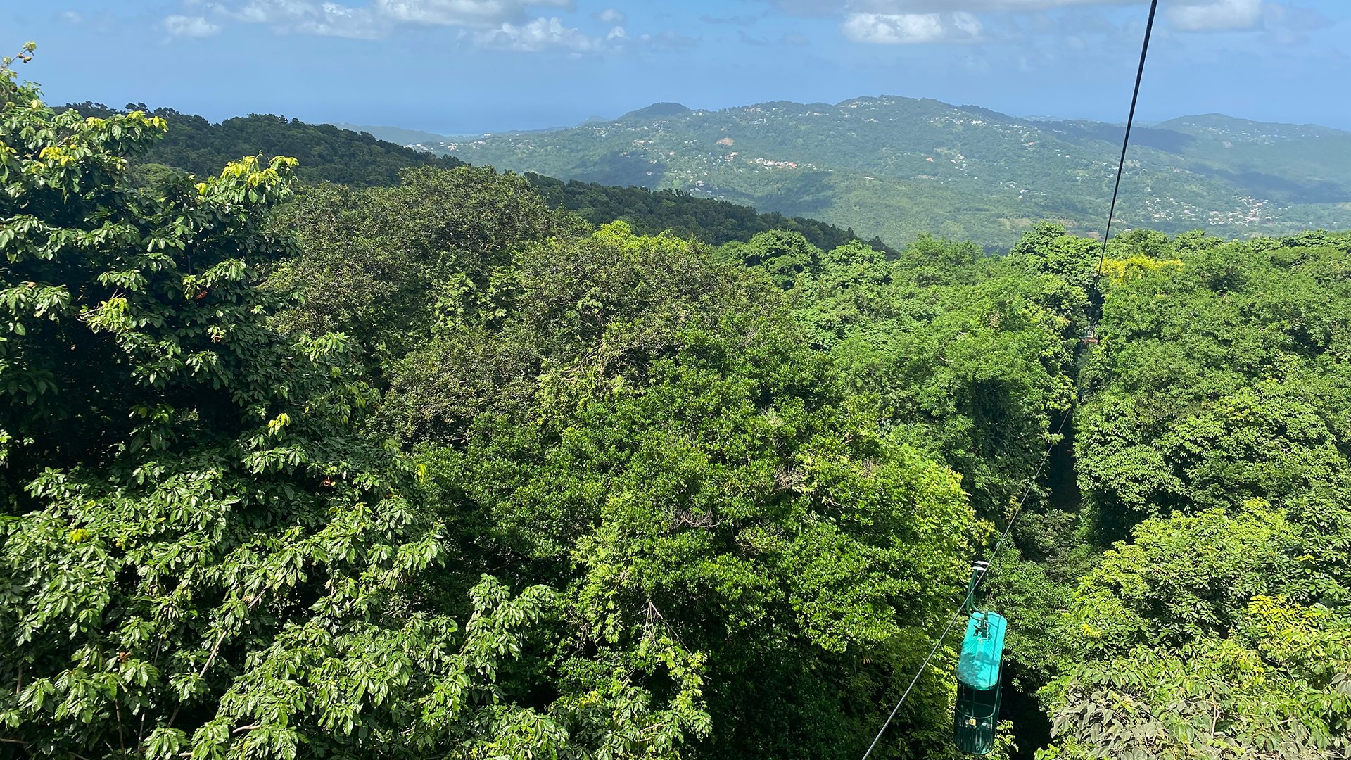 Seilbahn und Zipline
