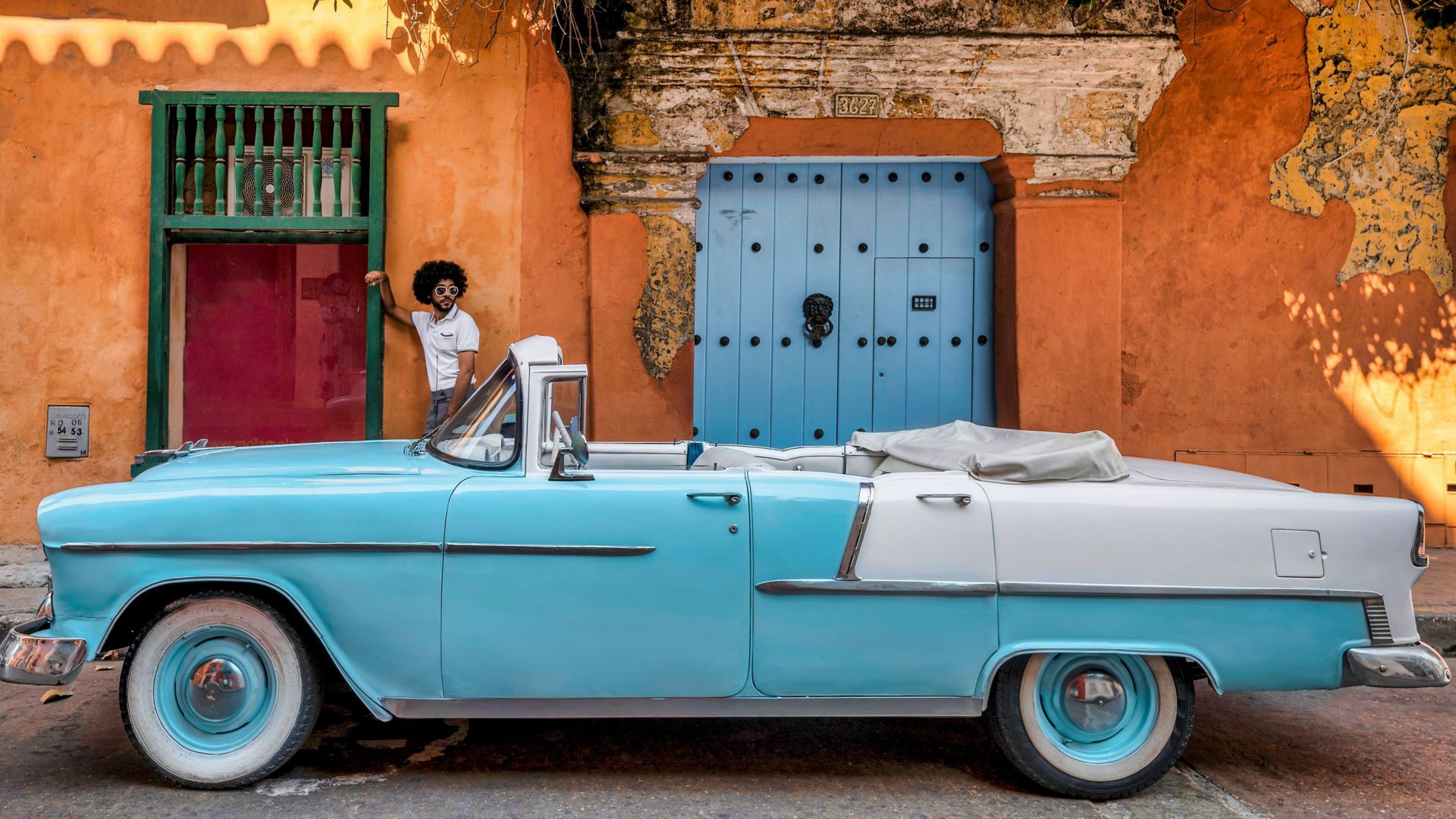 Nostalgisches Cartagena: Mit dem Oldtimer durch das Künstlerviertel und die Altstadt